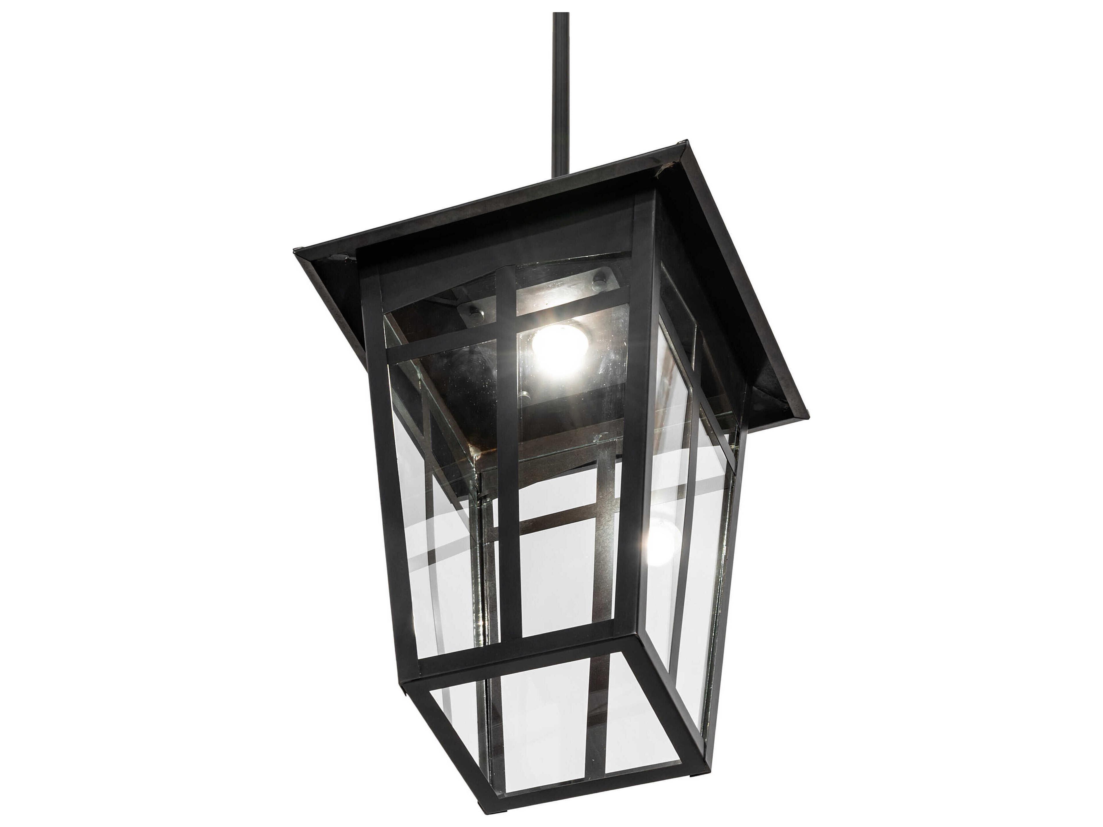 Meyda Portchester Black Patina Outdoor Hanging Light