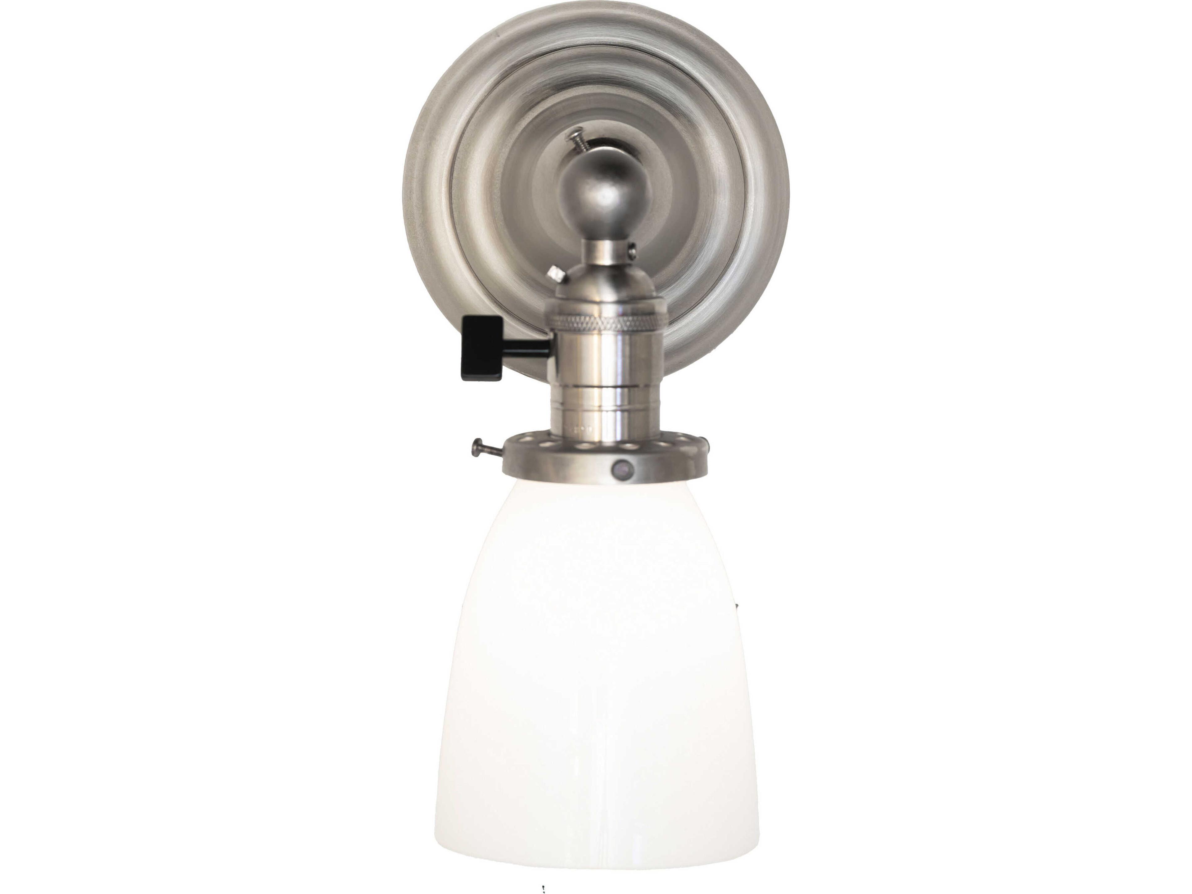 Meyda Revival 1-Light Nickel Wall Sconce