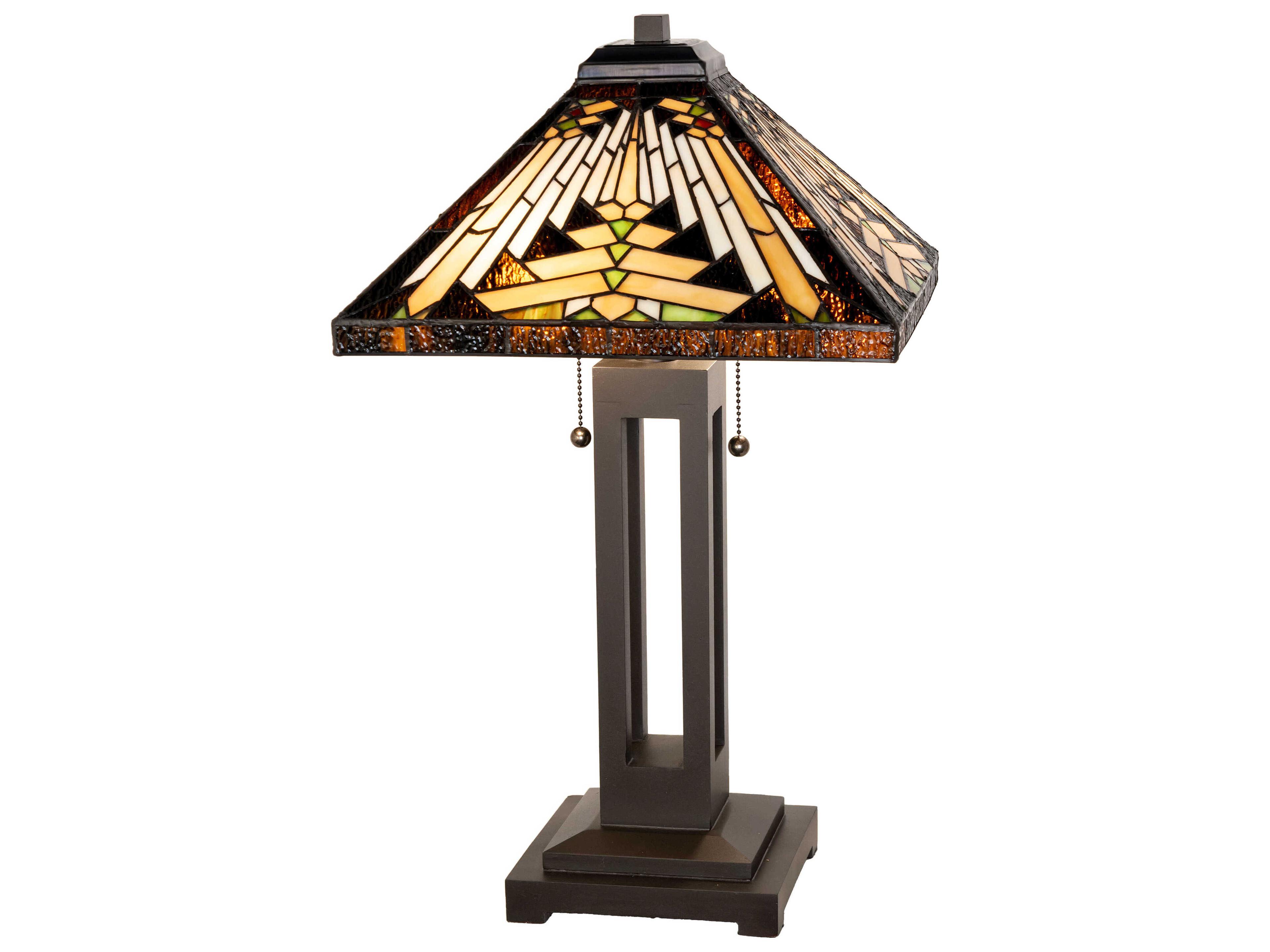 Nouveau 2-Light Table Lamp