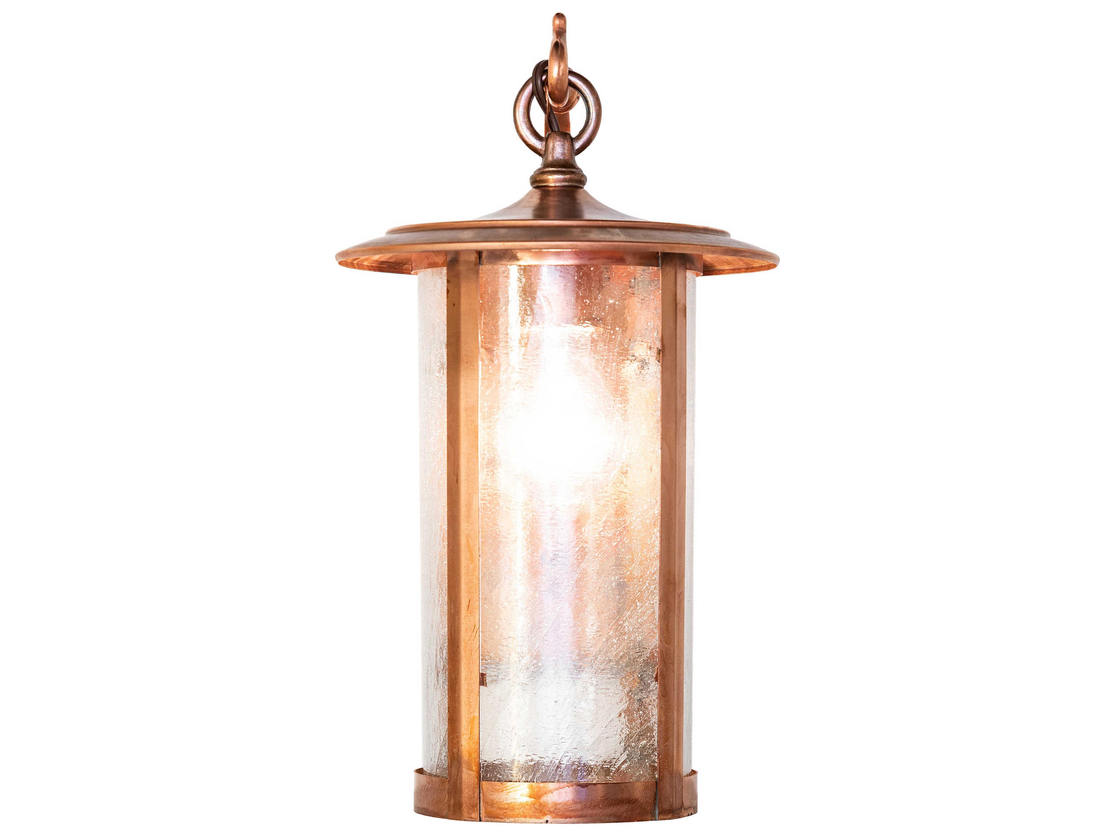 Meyda Fulton 1-Light Vintage Copper Outdoor Wall Light