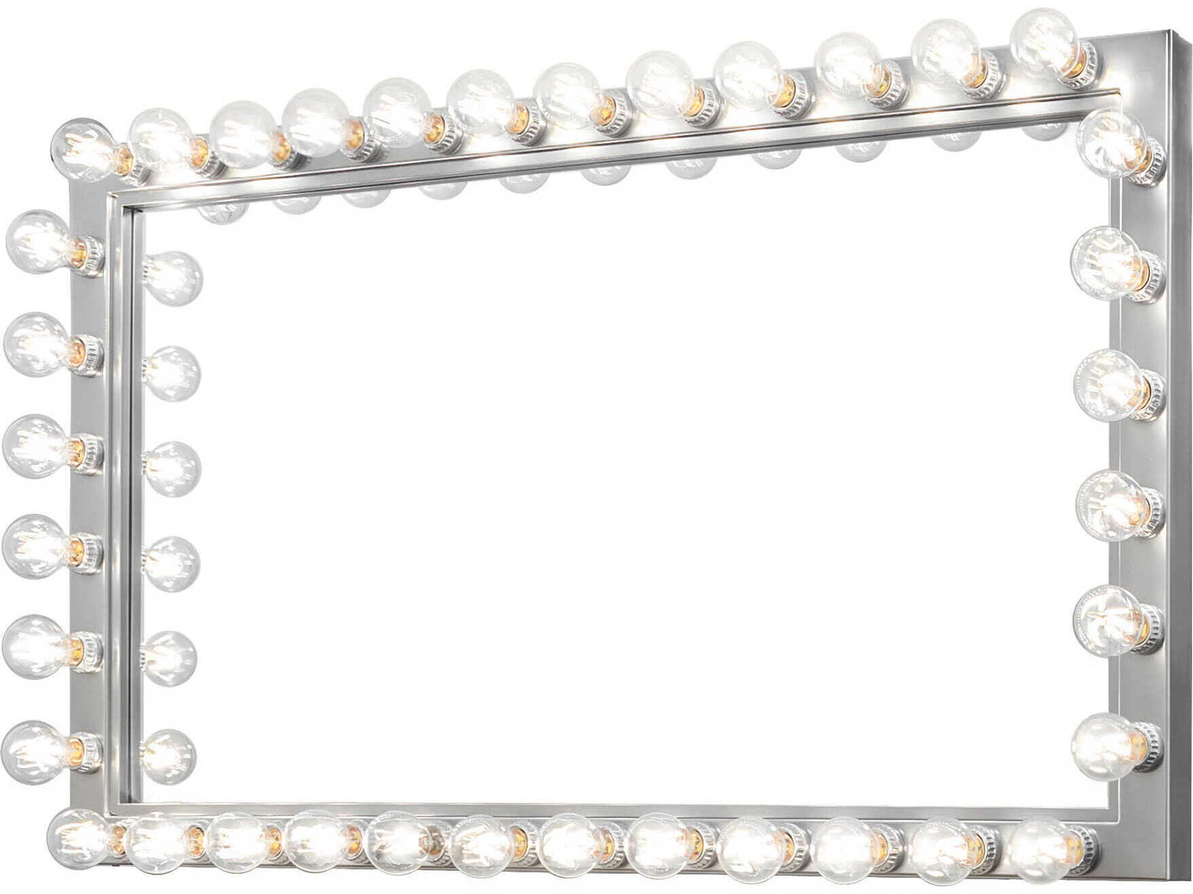 Extreme Chrome Alva Greenroom Vanity Mirror