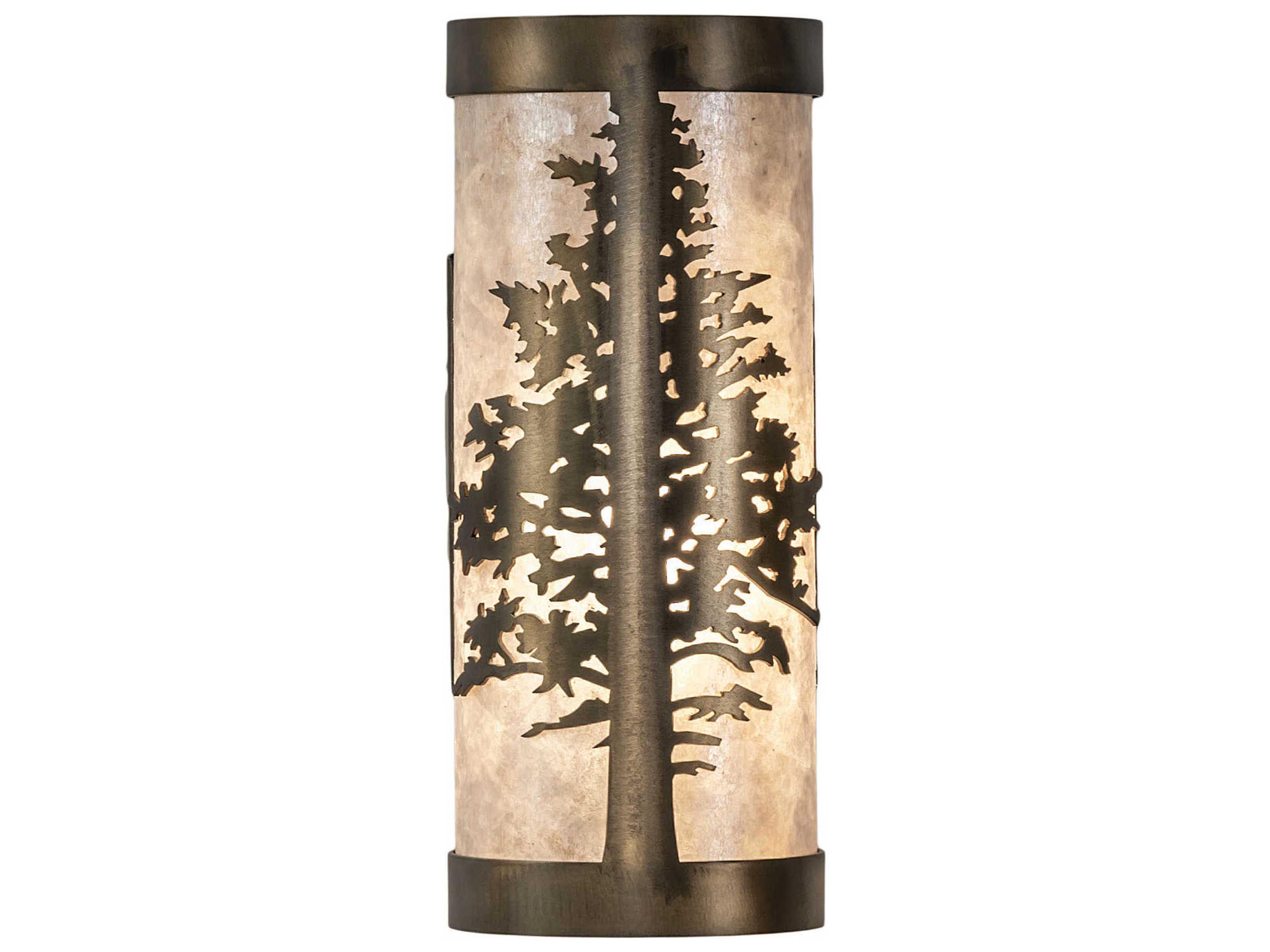 Meyda Tamarack 1-Light Antique Copper Wall Sconce