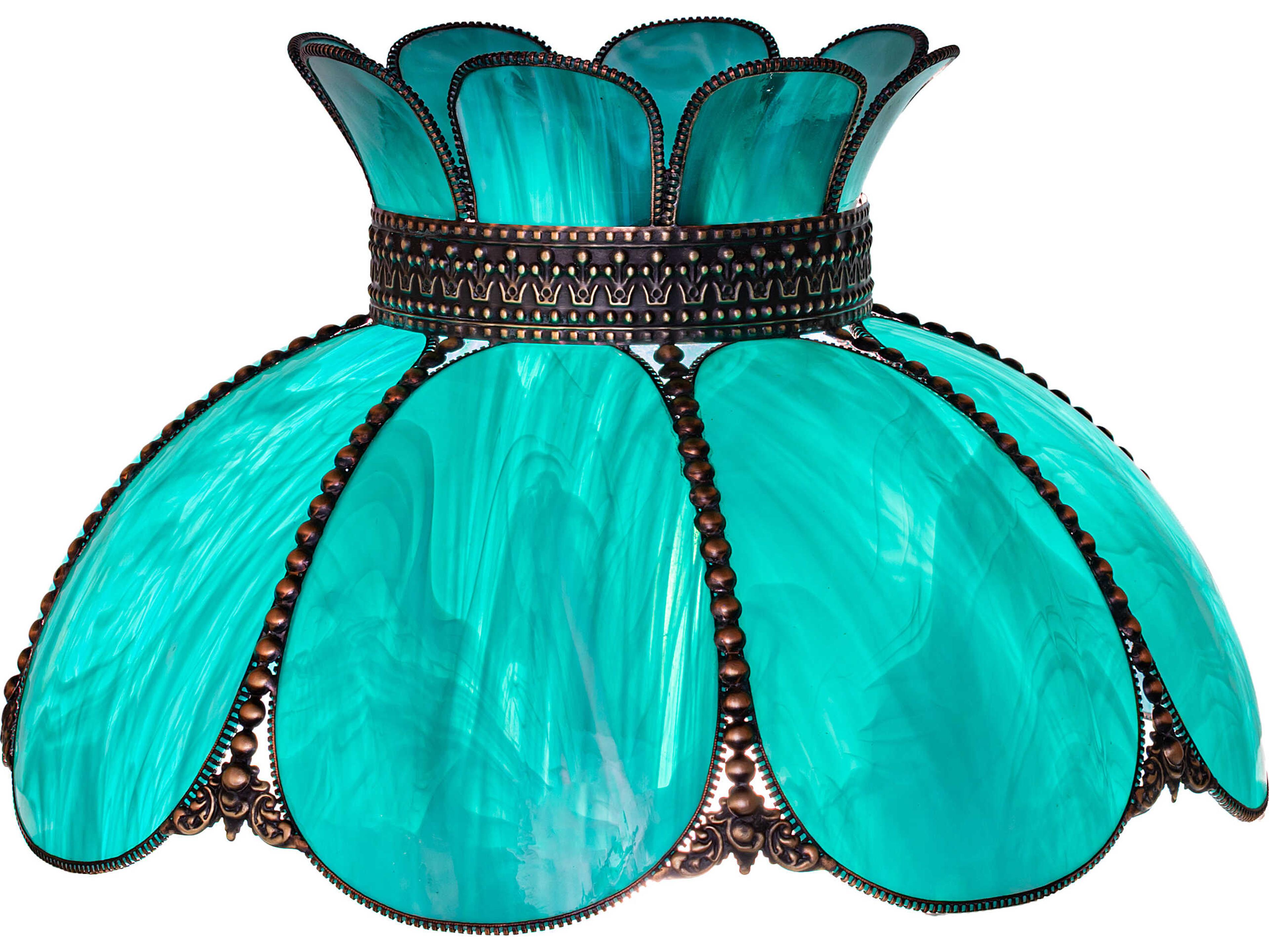 Annabelle Teal Glass