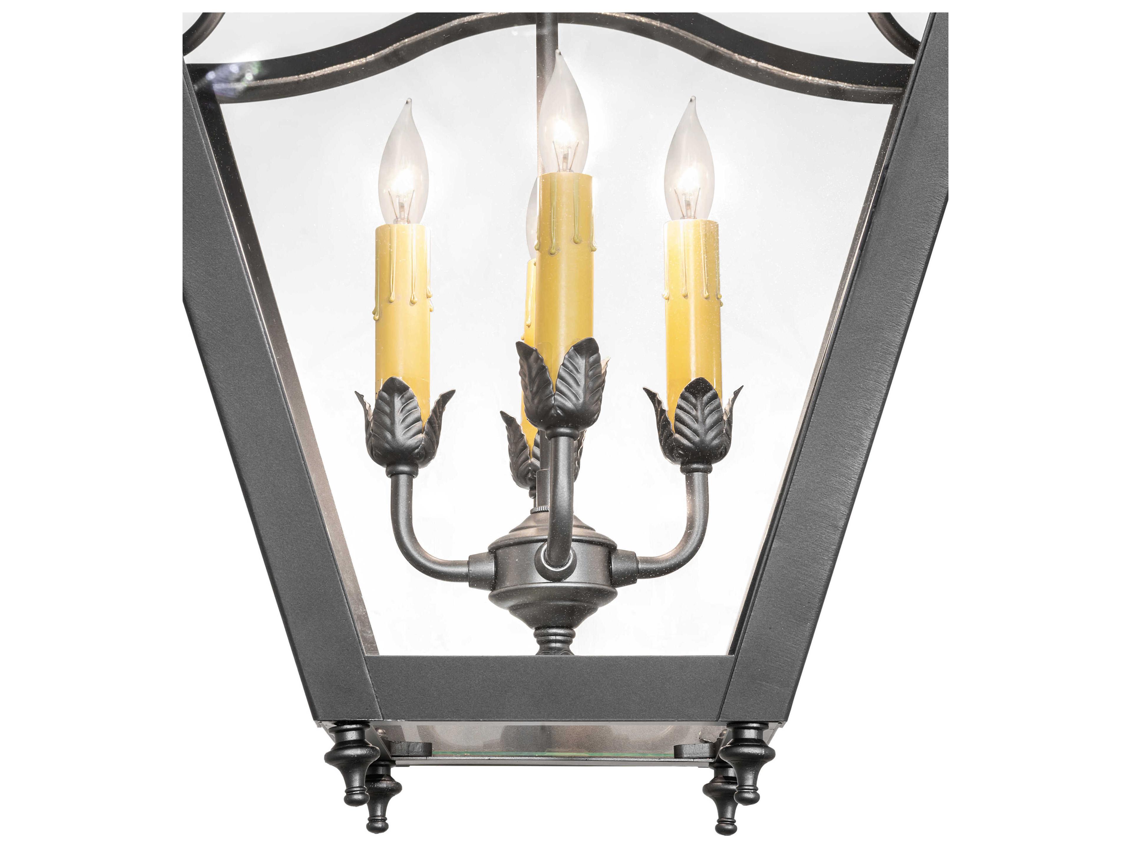 Meyda Terena 4-Light Wrought Iron Pendant