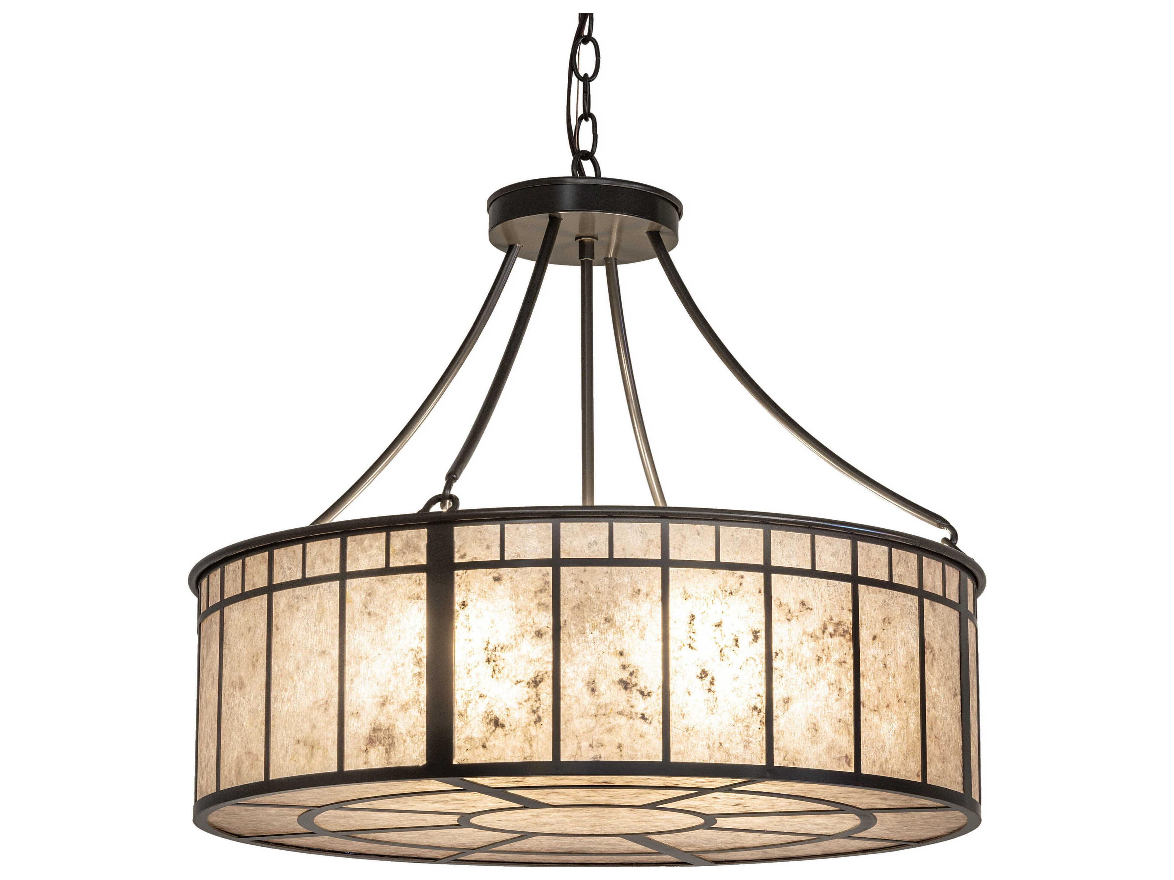 Meyda Glendale 4-Light Timeless Bronze Pendant