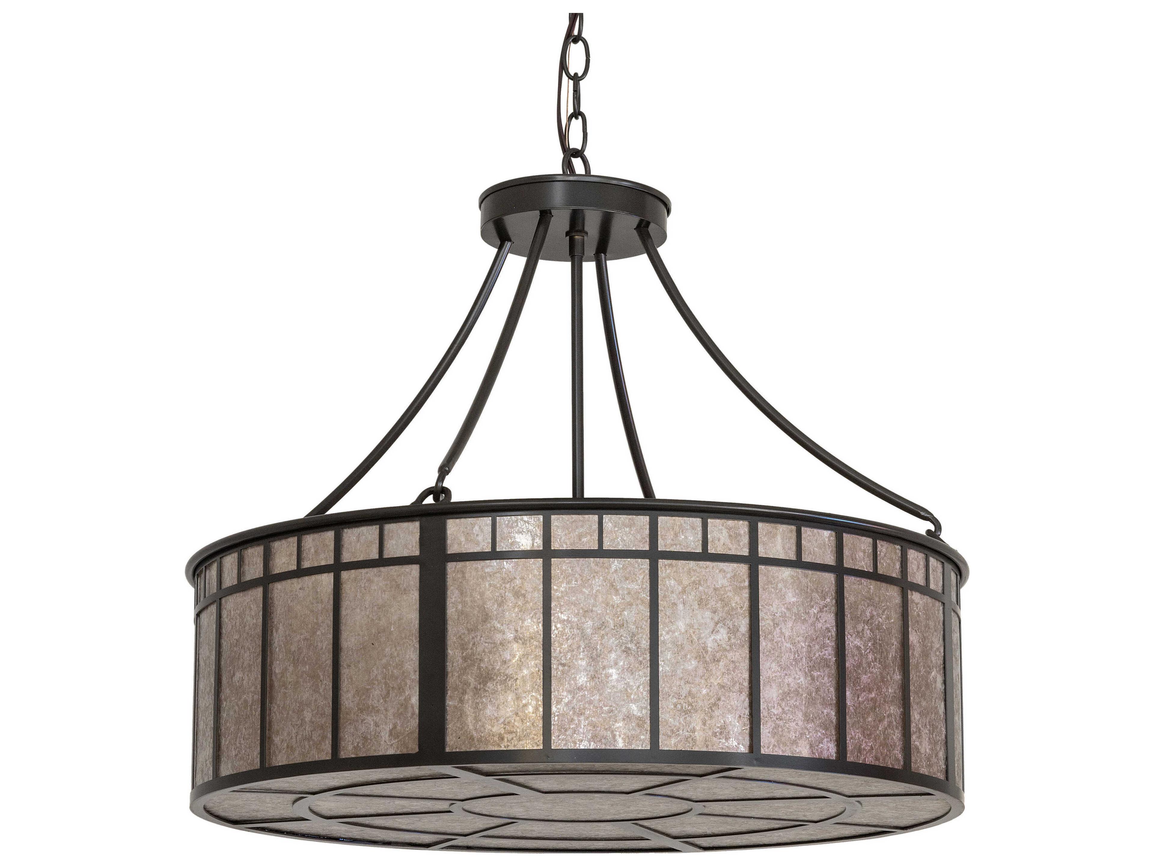 Meyda Glendale 4-Light Timeless Bronze Pendant