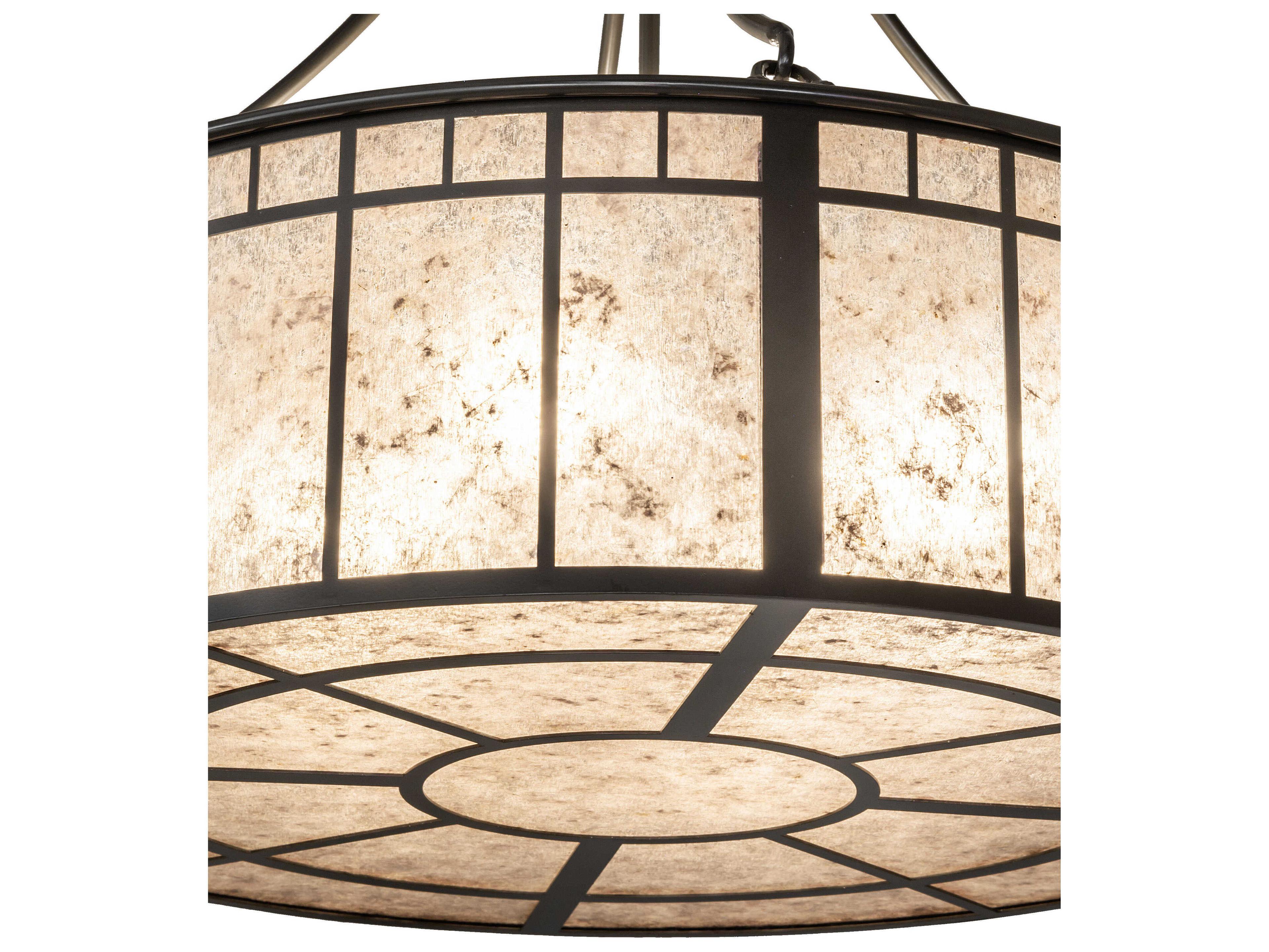 Meyda Glendale 4-Light Timeless Bronze Pendant
