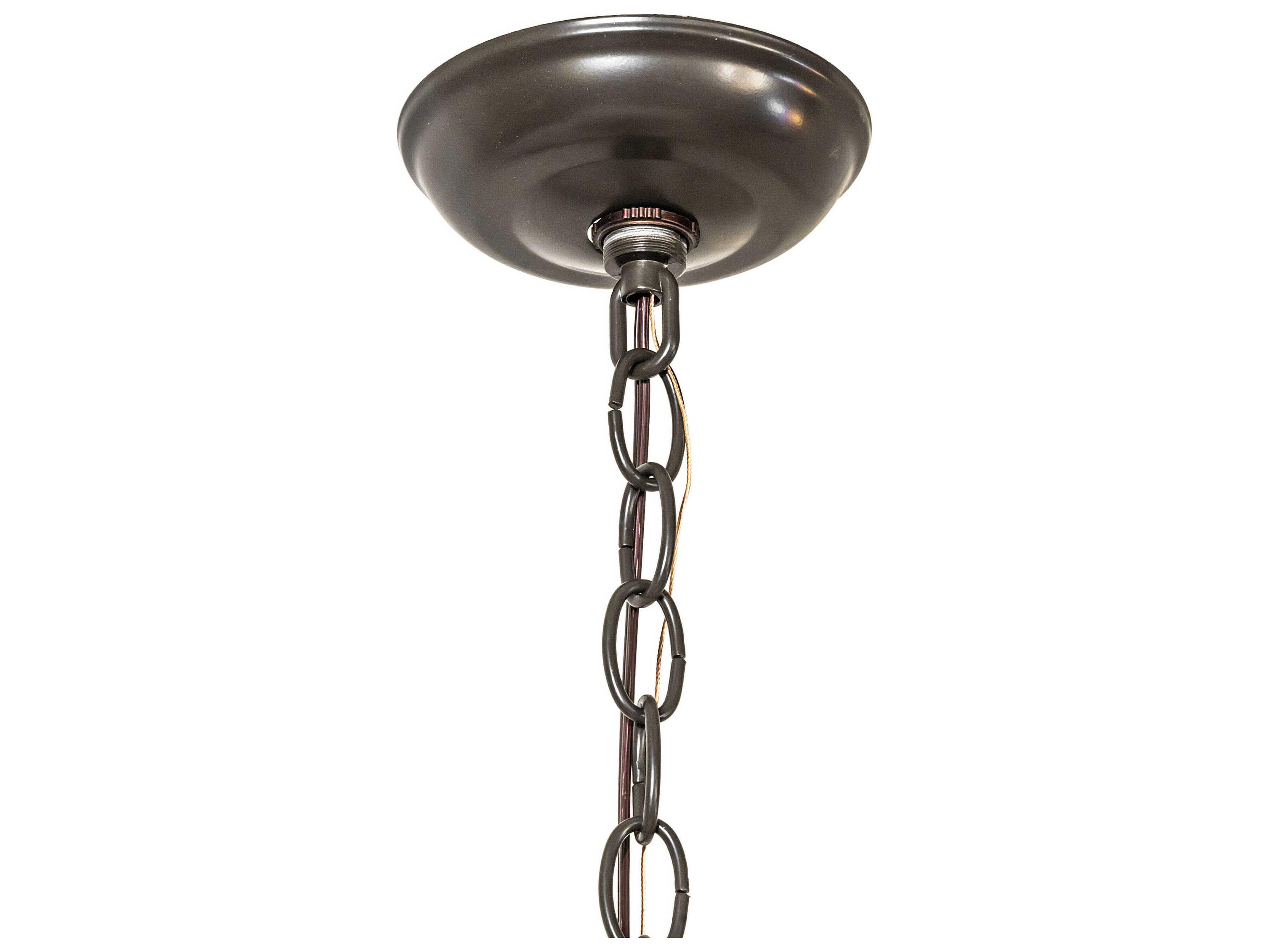 Meyda Glendale 4-Light Timeless Bronze Pendant