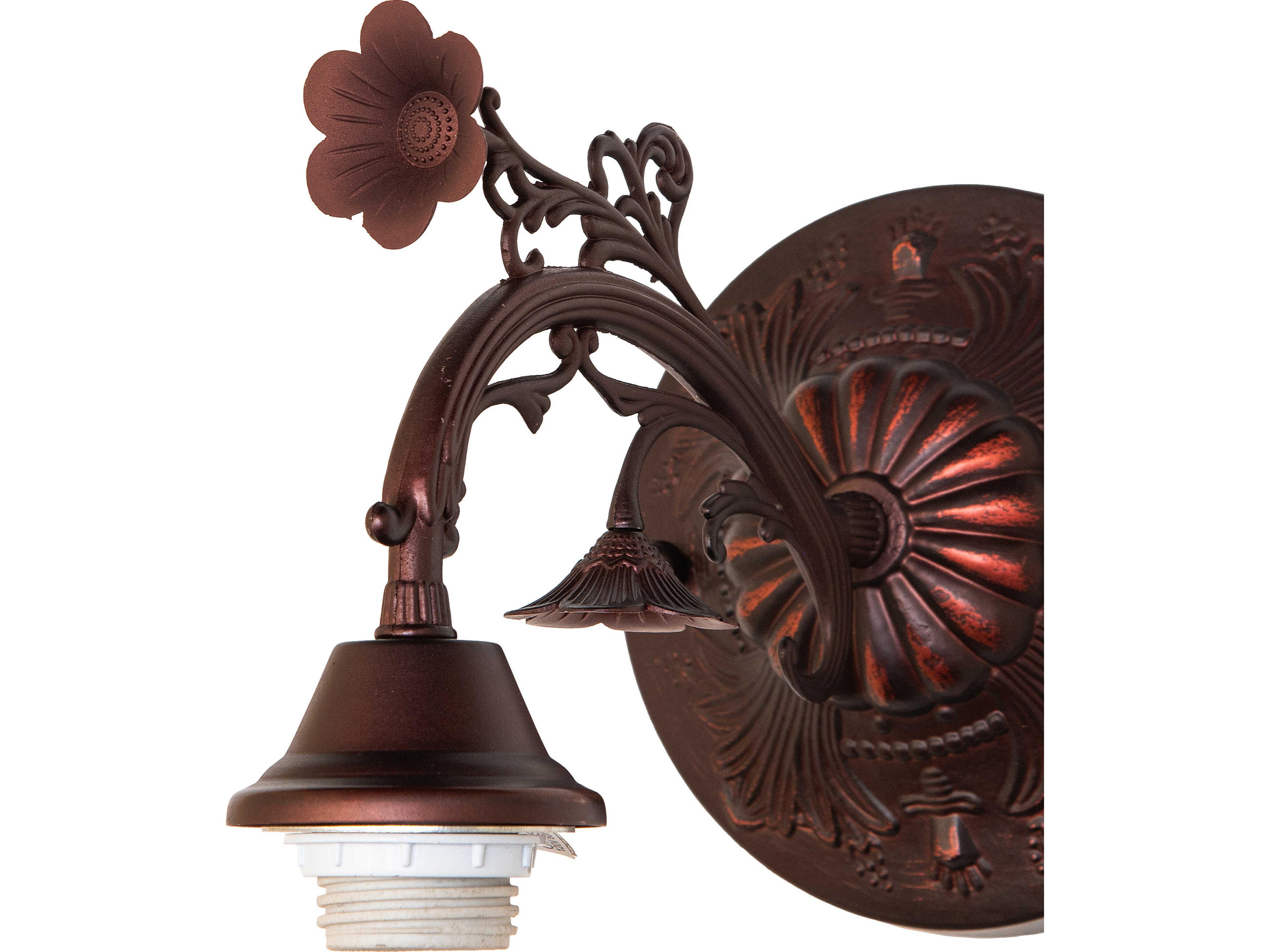 Meyda 7"Wide Victorial Wall Plate Hardware