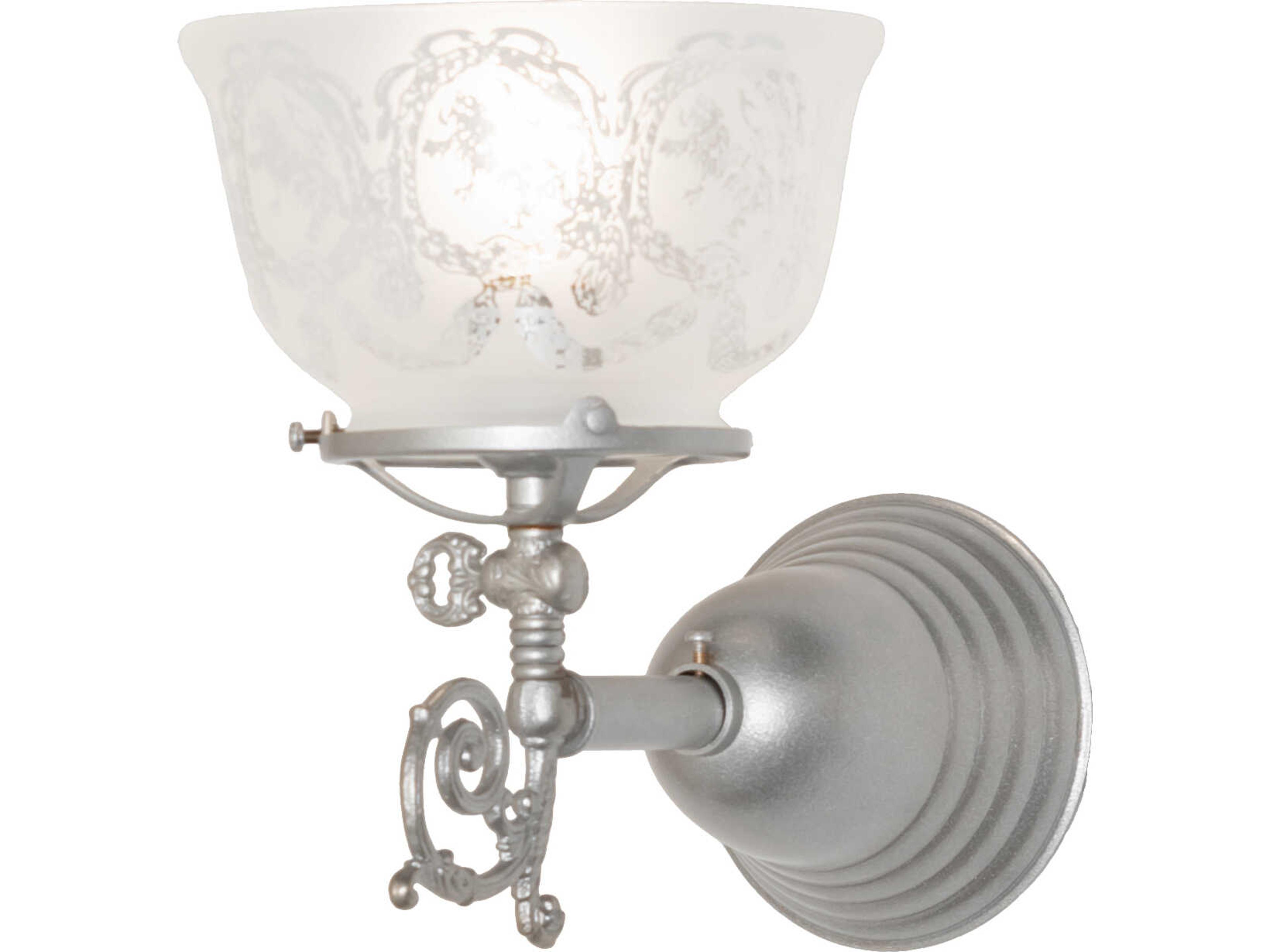 Gas & Electric 1-Light Brass Traditional Wall Sconce