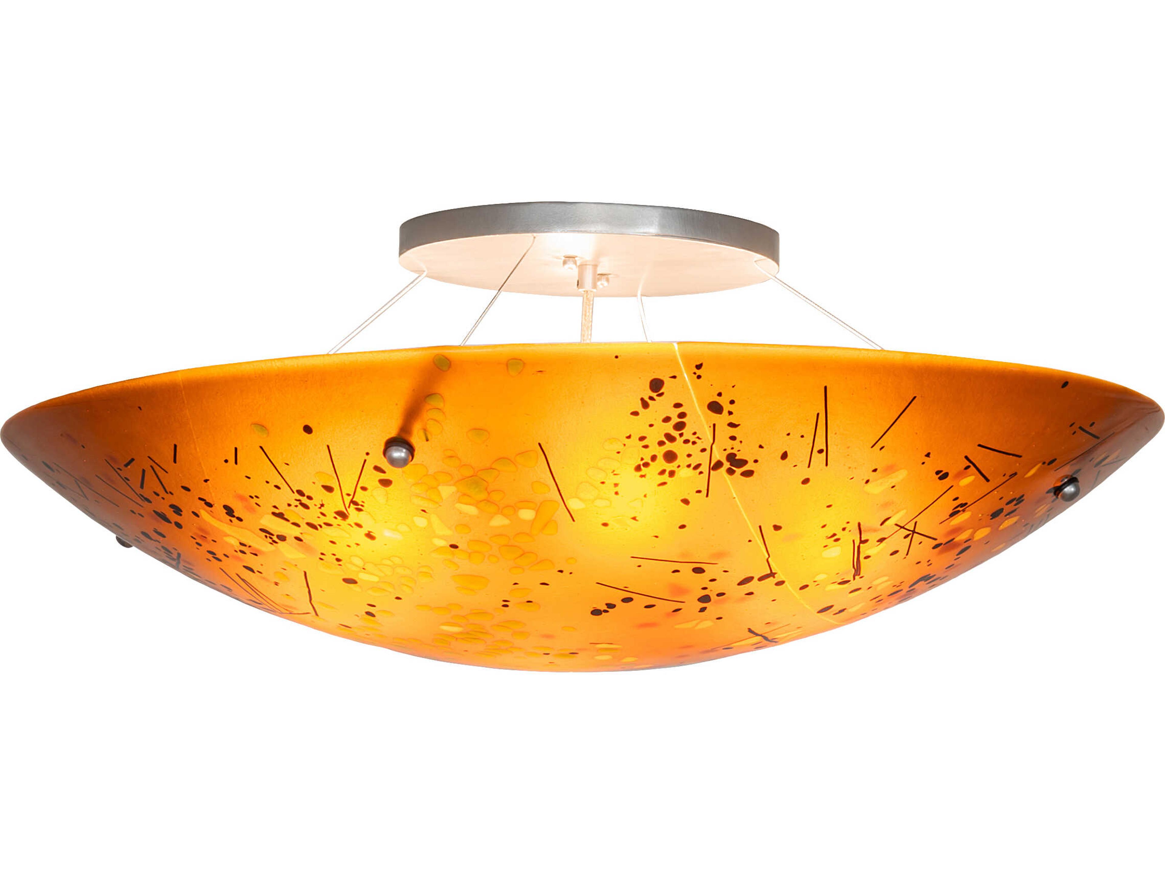 Metro Fusion 6-Light Steel Flush Mount