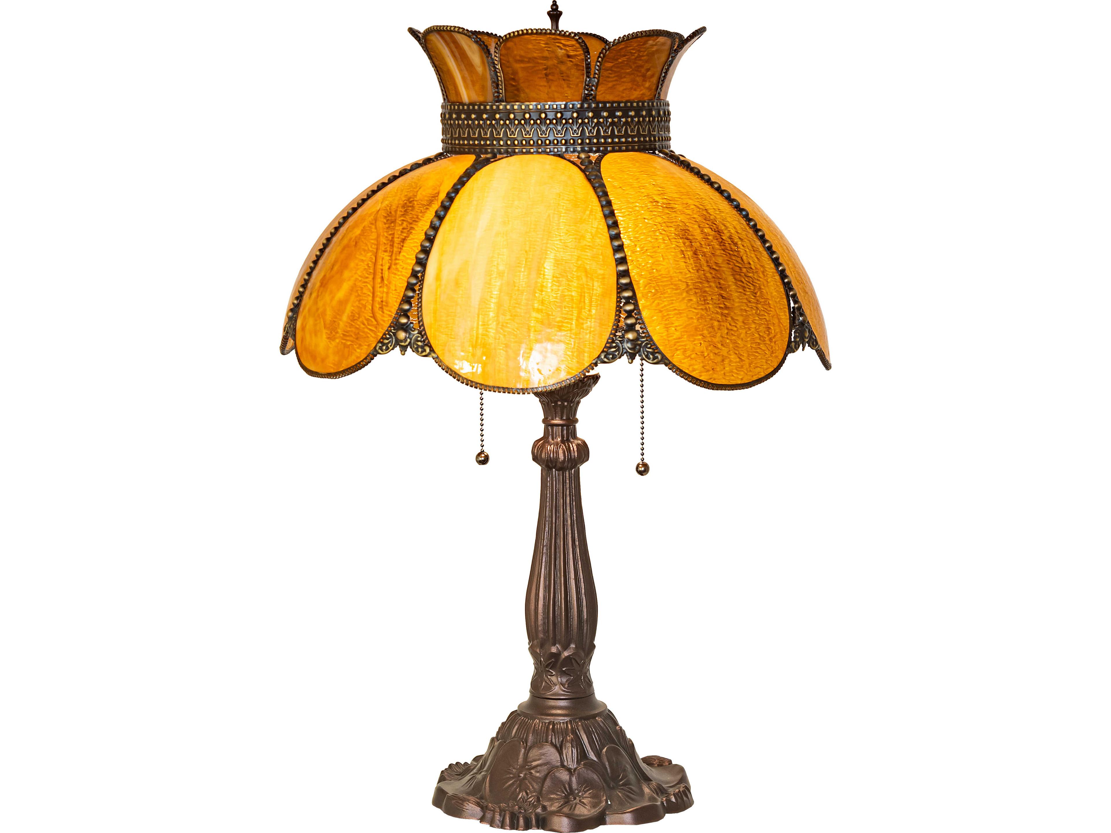 Annabelle Brown Traditional Buffet Lamp
