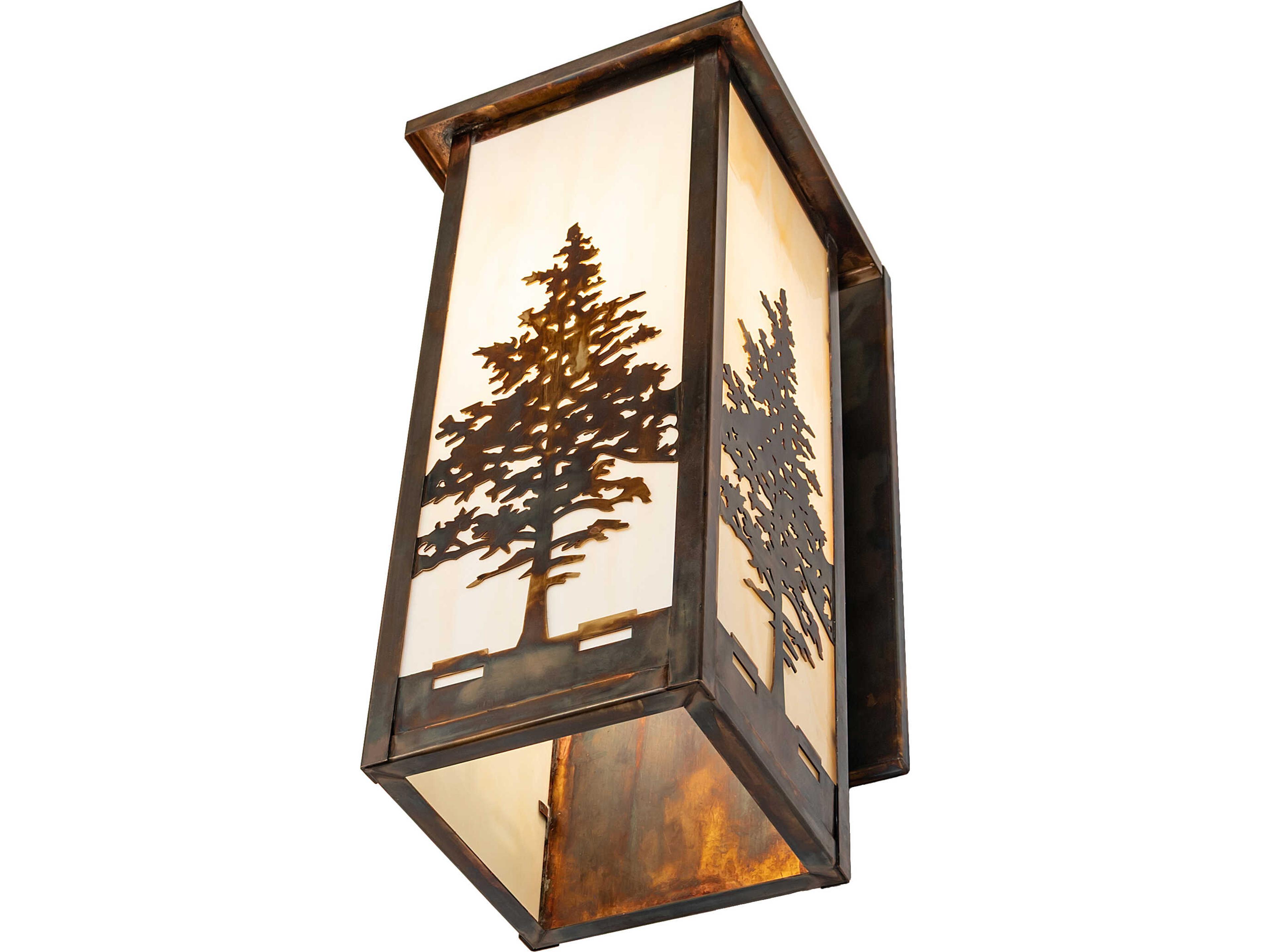 Meyda Hyde Park 1-Light Outdoor Wall Light