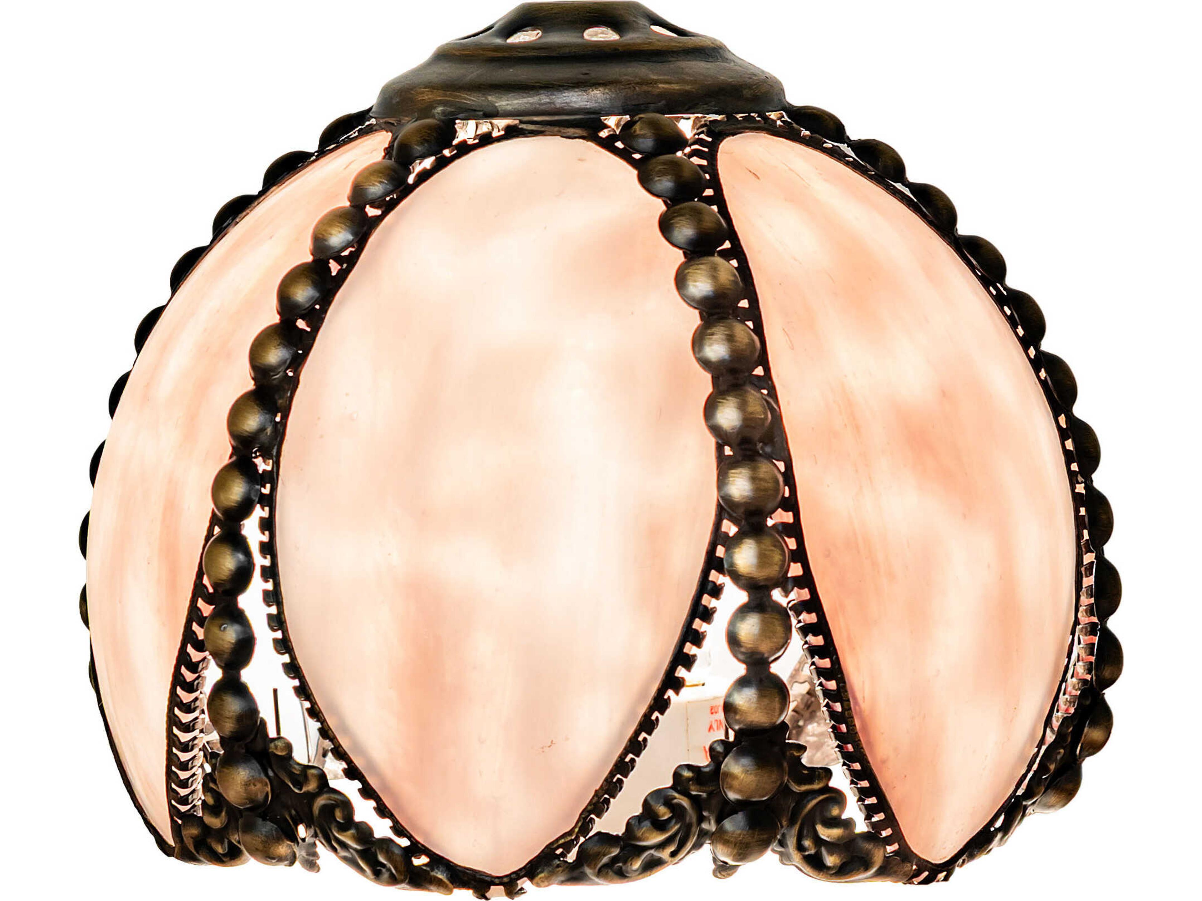 Petal Bud Lilac Art Glass