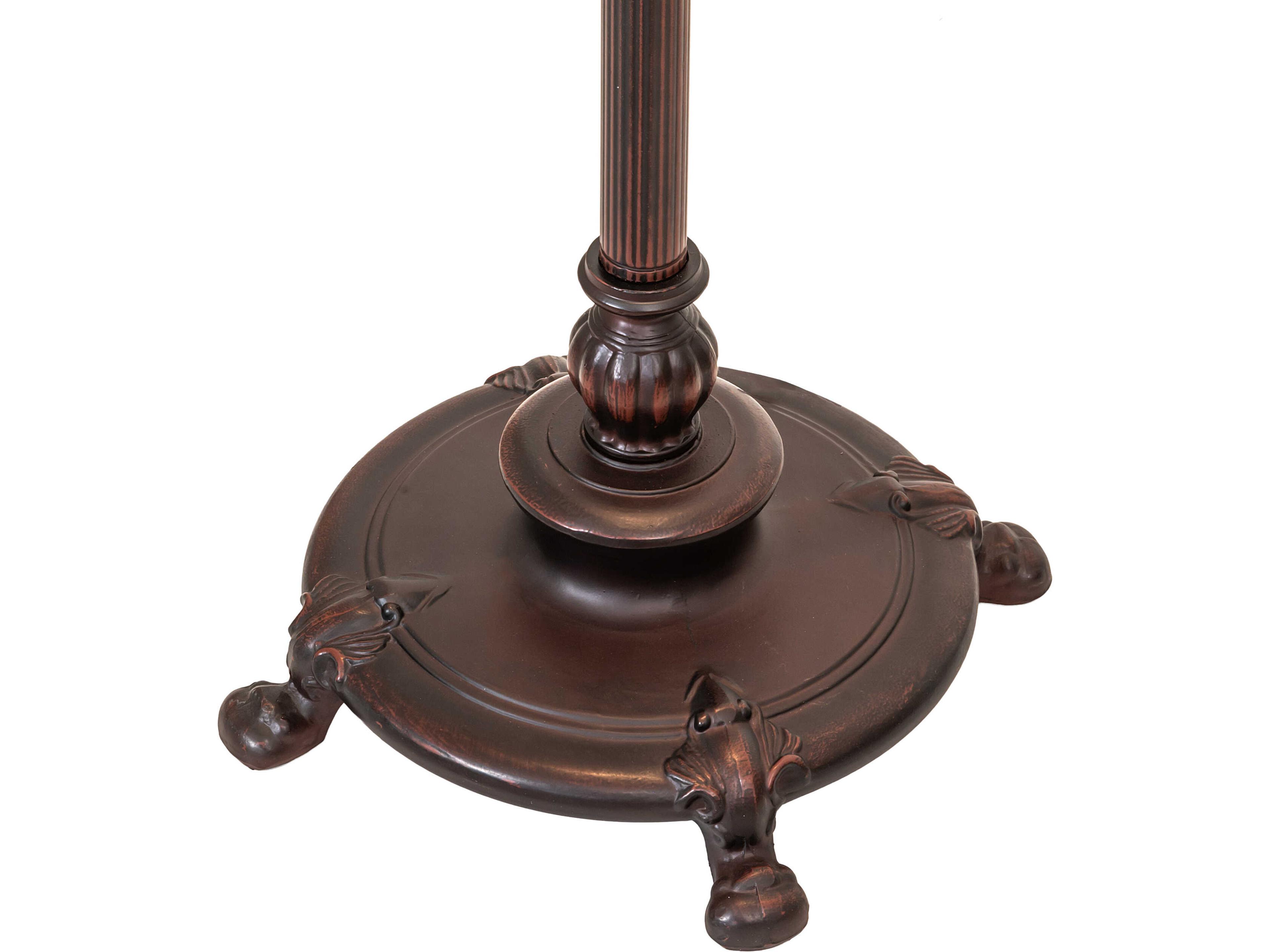 Meyda Albuquerque Orange Traditional Floor Lamp