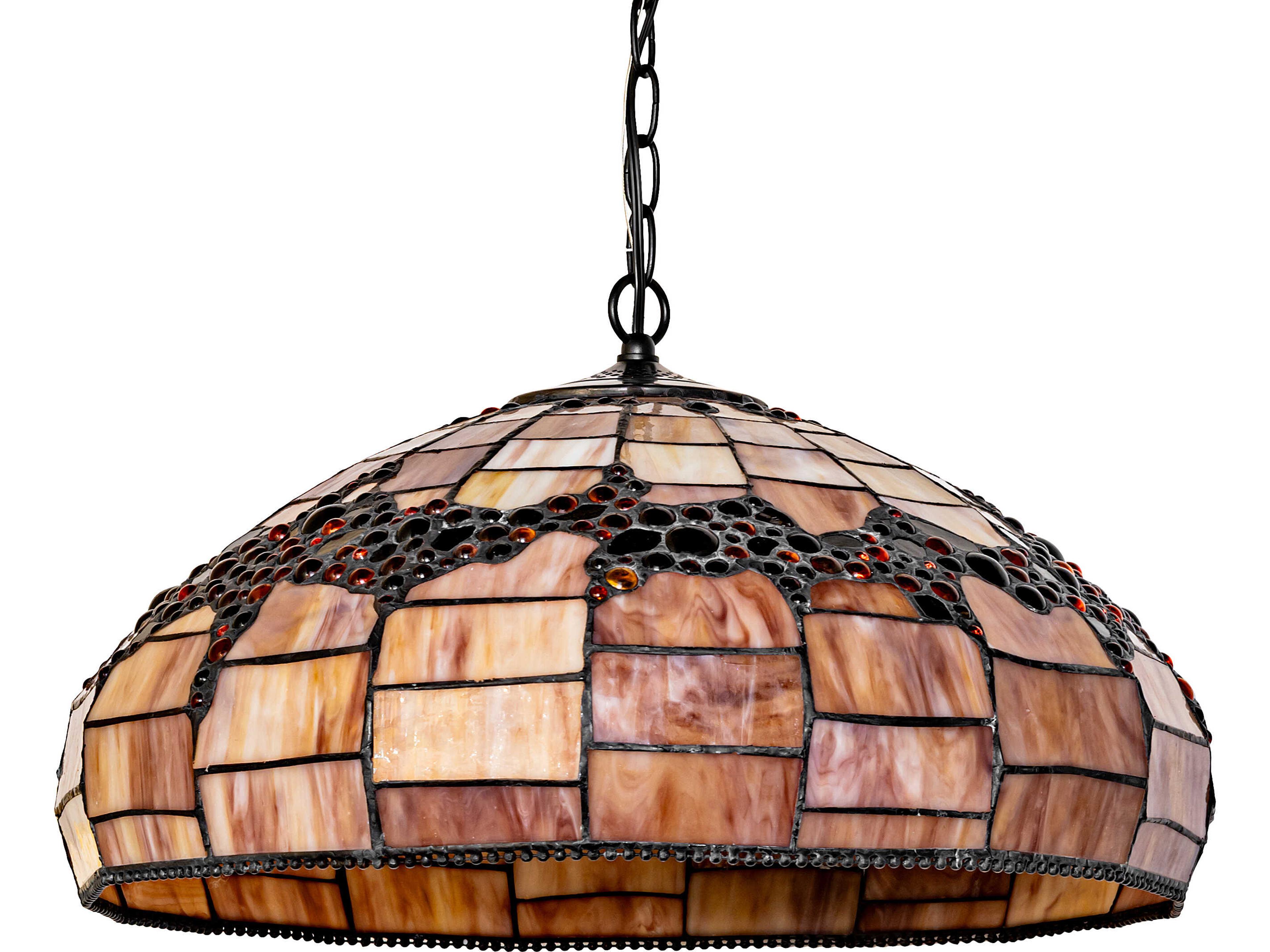 Meyda Concord 3-Light Black Traditional Pendant