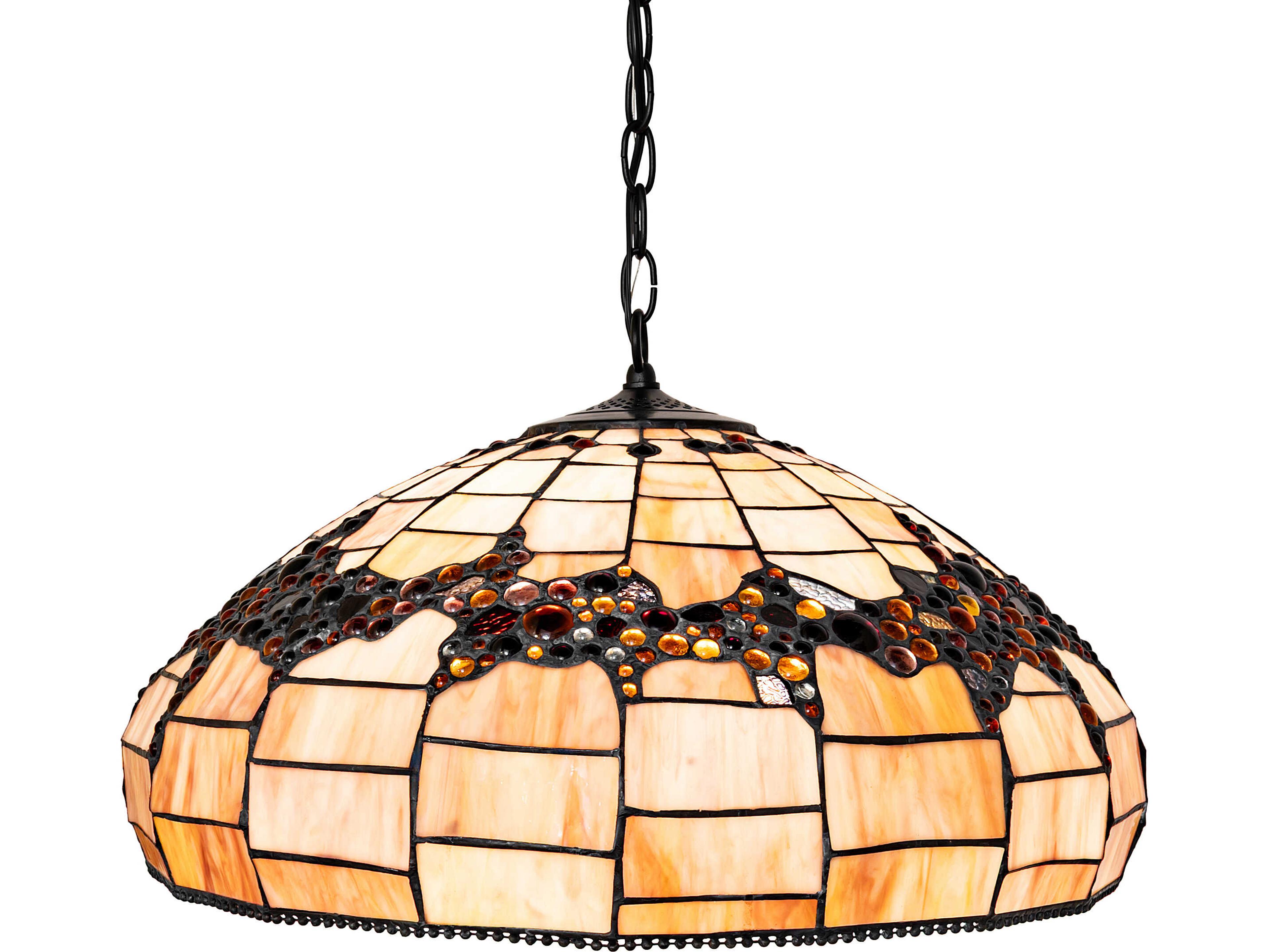 Meyda Concord 3-Light Black Traditional Pendant