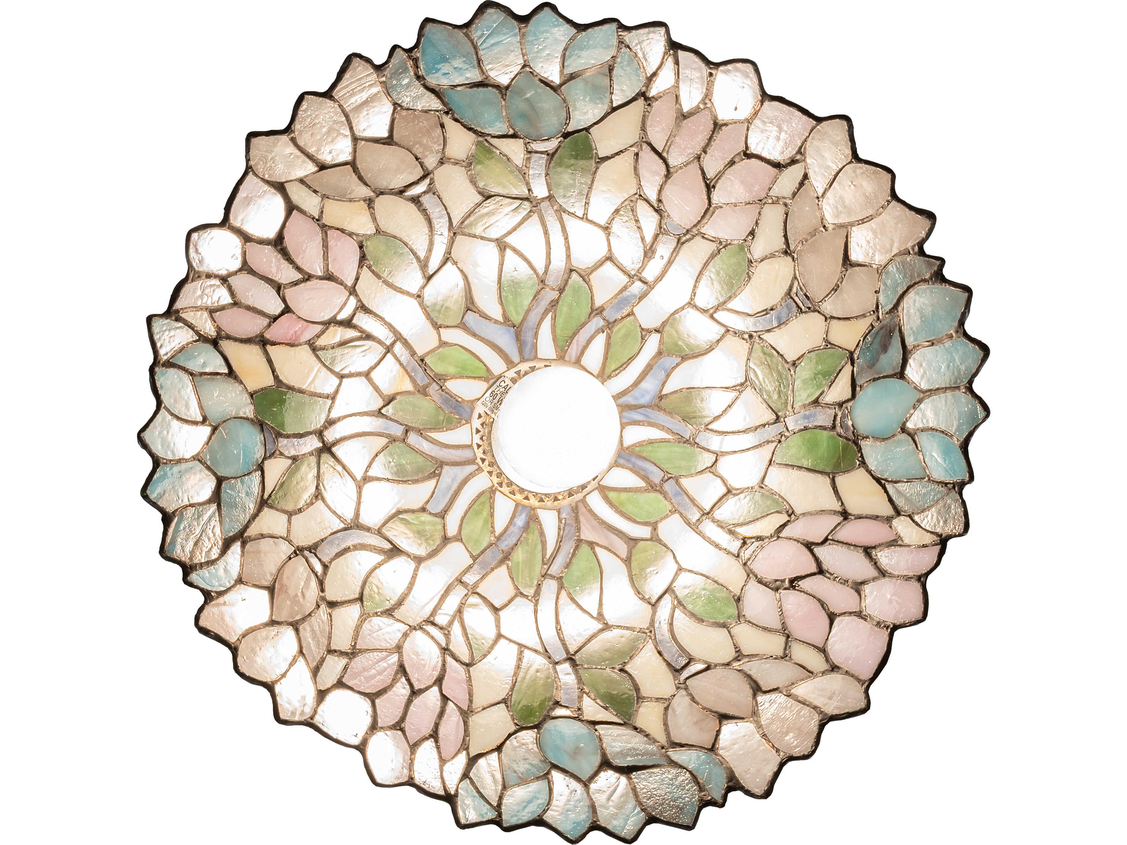 Meyda Wisteria 1-Light Blue Pendant