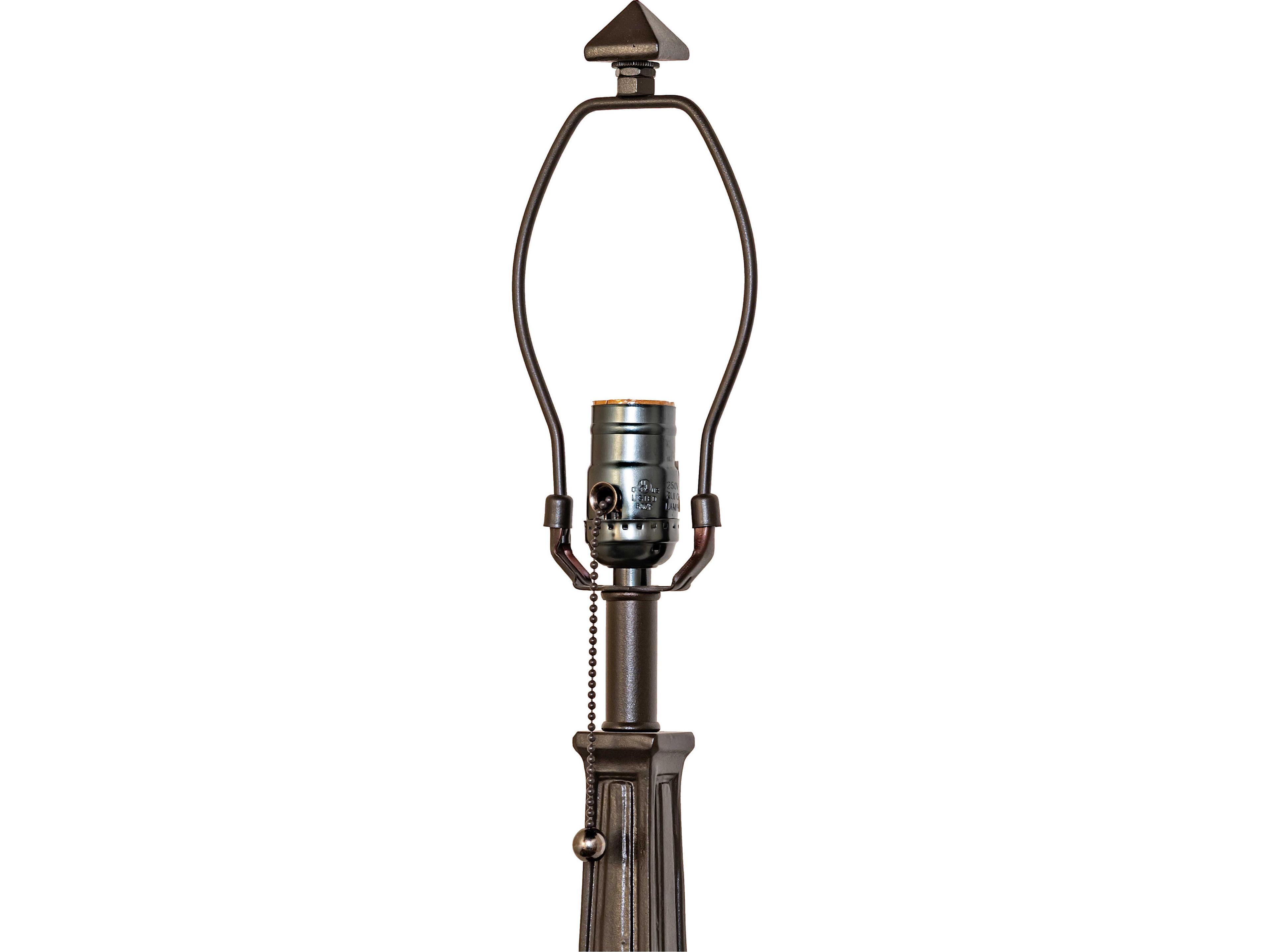 Meyda Mission 1-Light Table Lamp