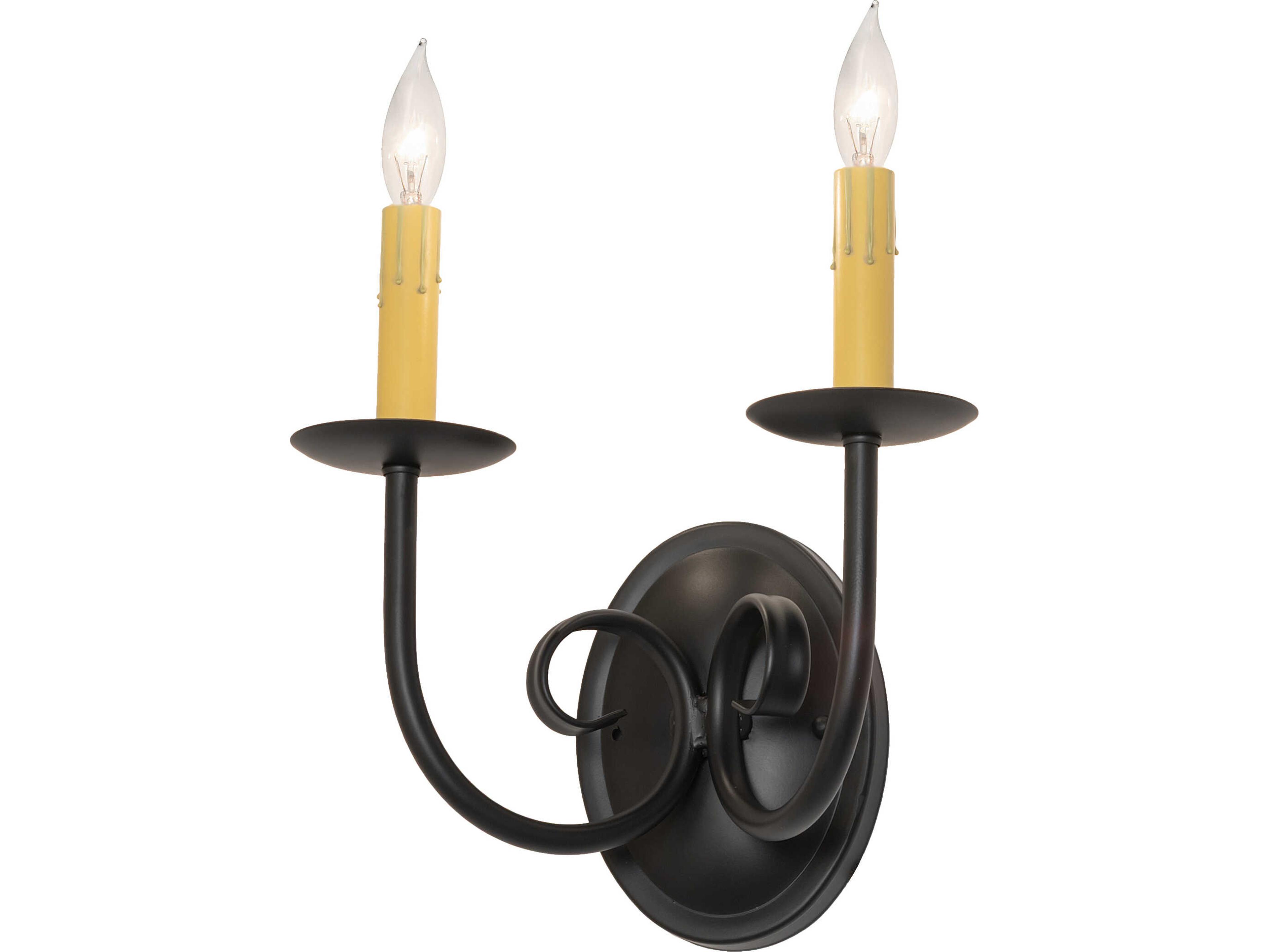 Squire Blackwash Traditional Wall Sconce