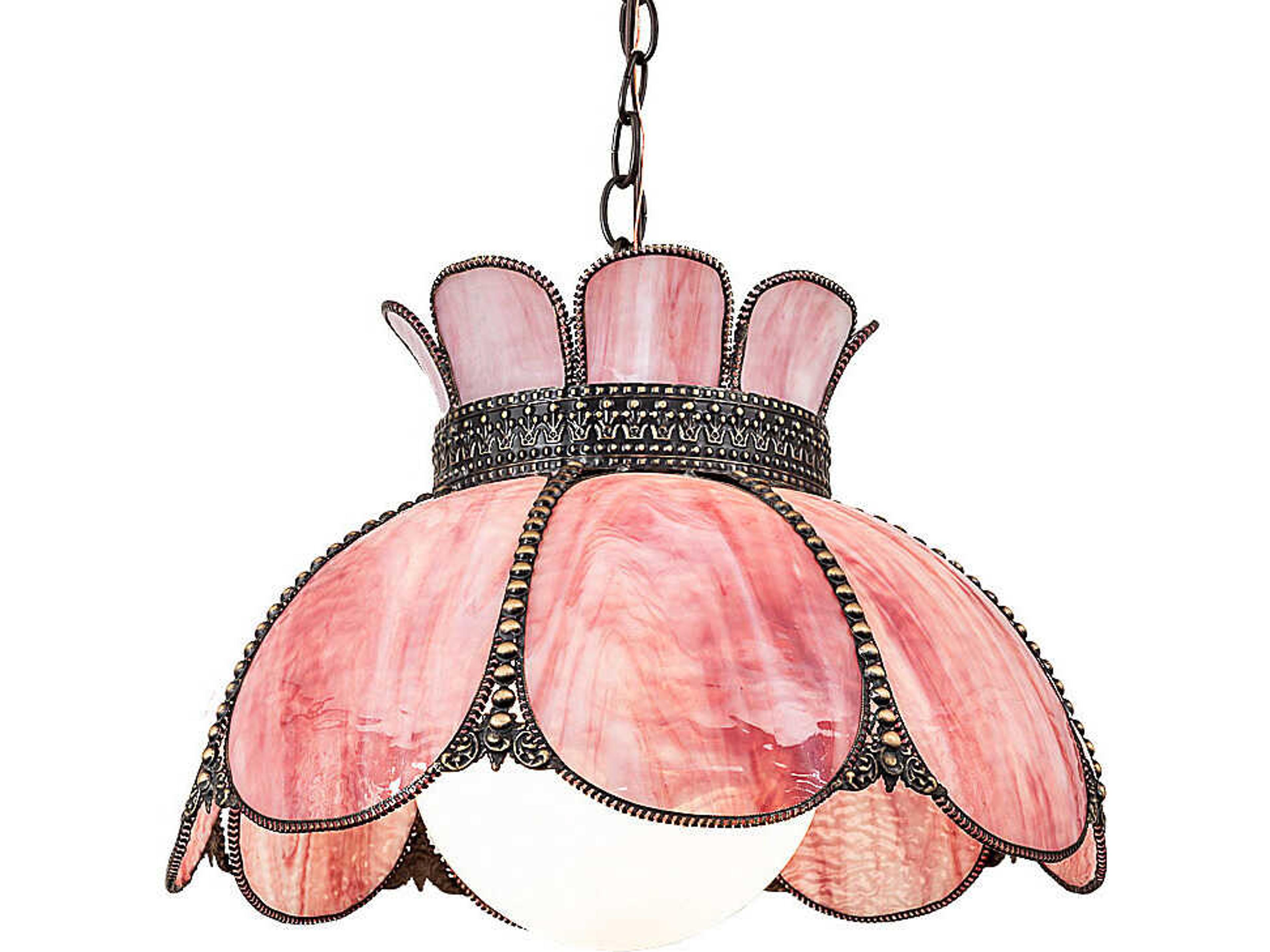 Anabelle 1-Light Pink Pendant