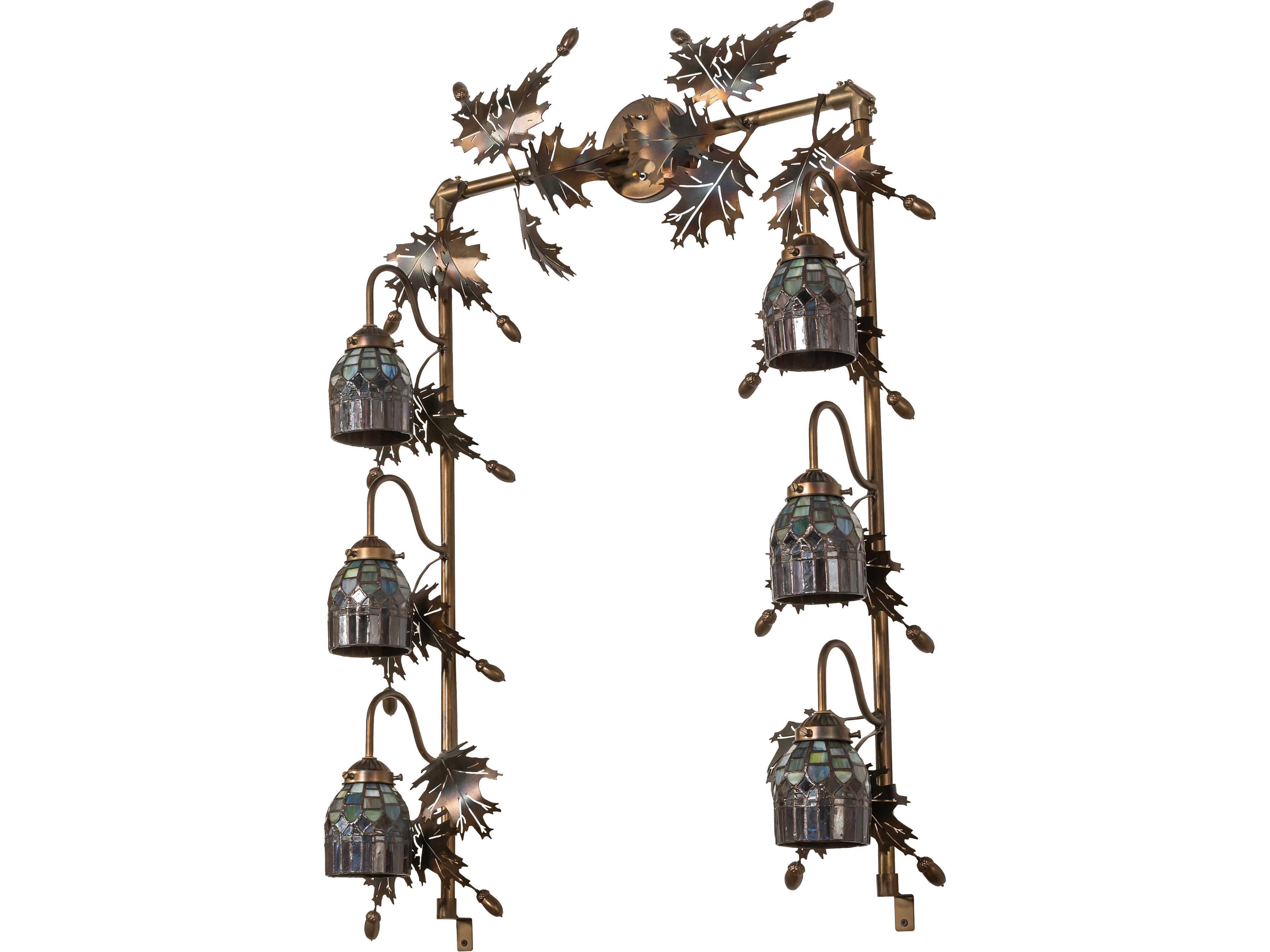 Meyda Tiffany Candice 6-Light Bronze Traditional Vanity Light