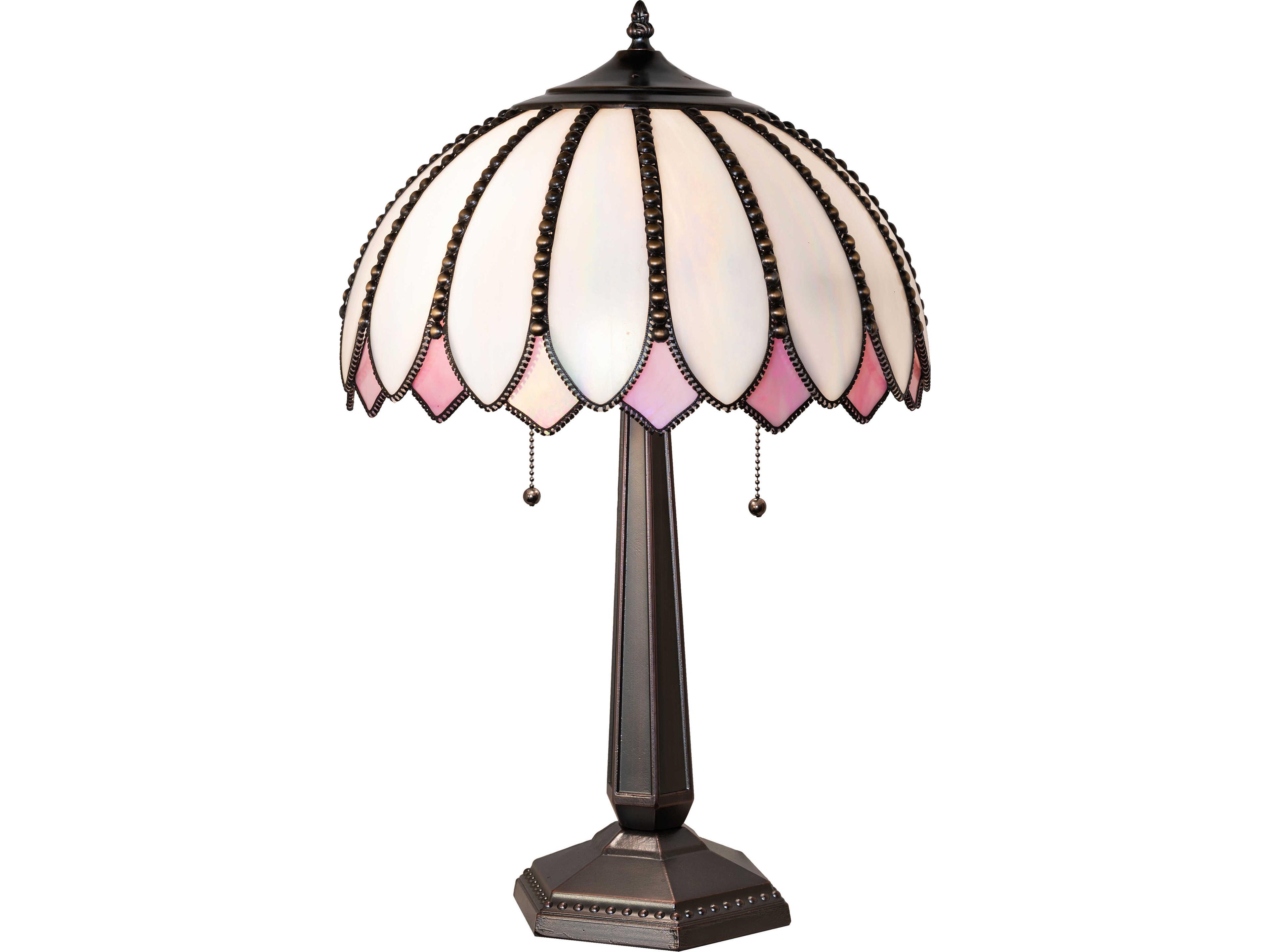 Daisy Bronze Traditional Buffet Lamp