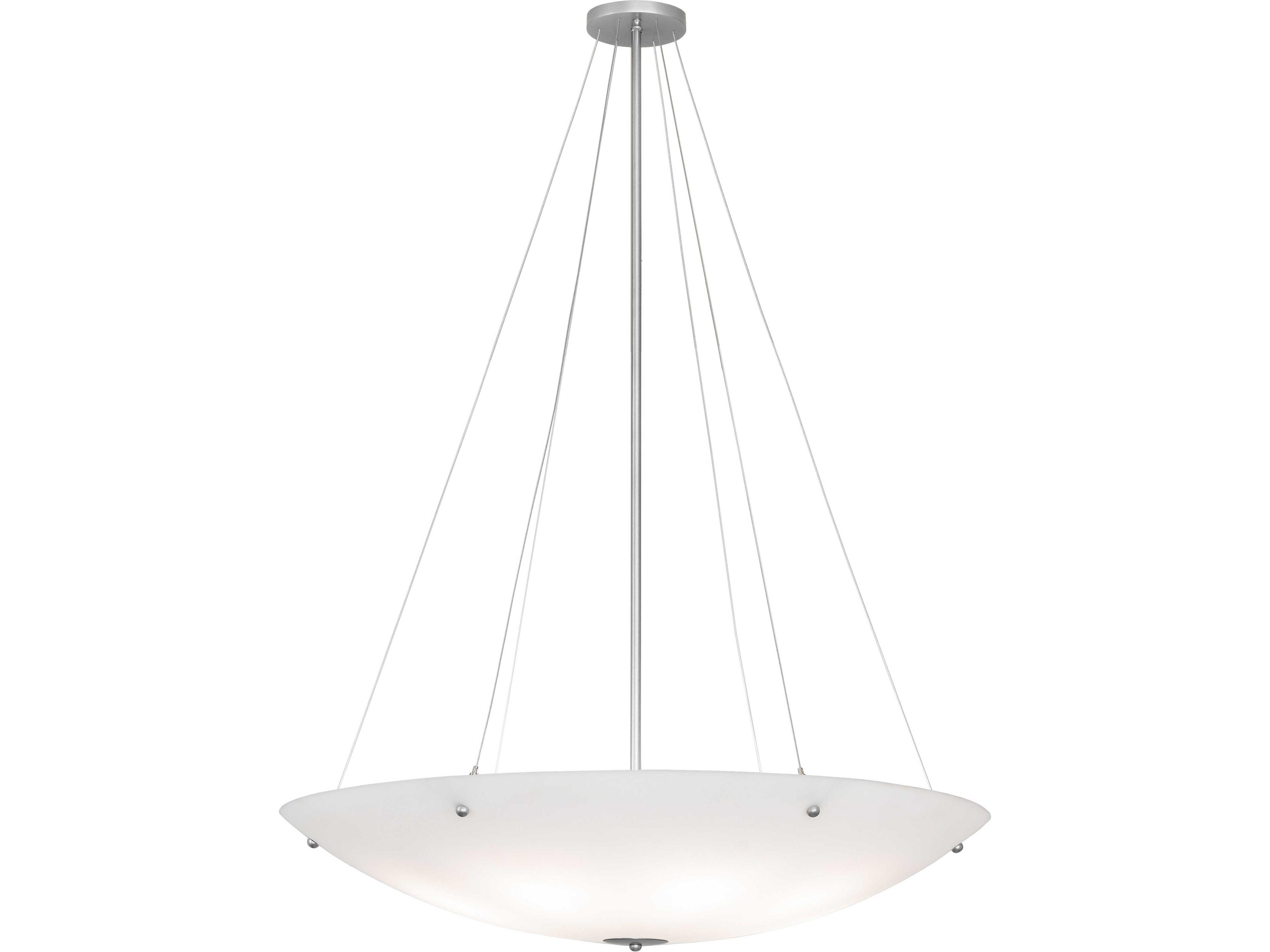 Cypola 8-Light Statuario Idalight Silver Pendant