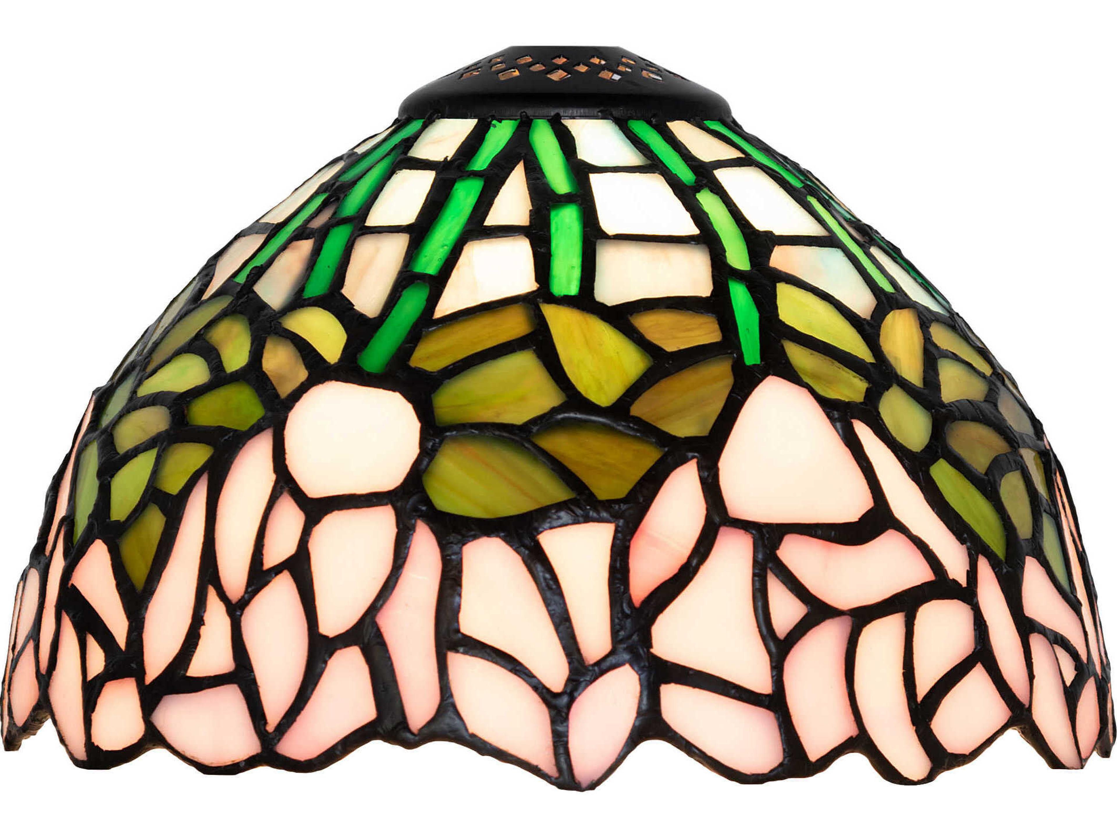 Tiffany Cabbage Rose Shade