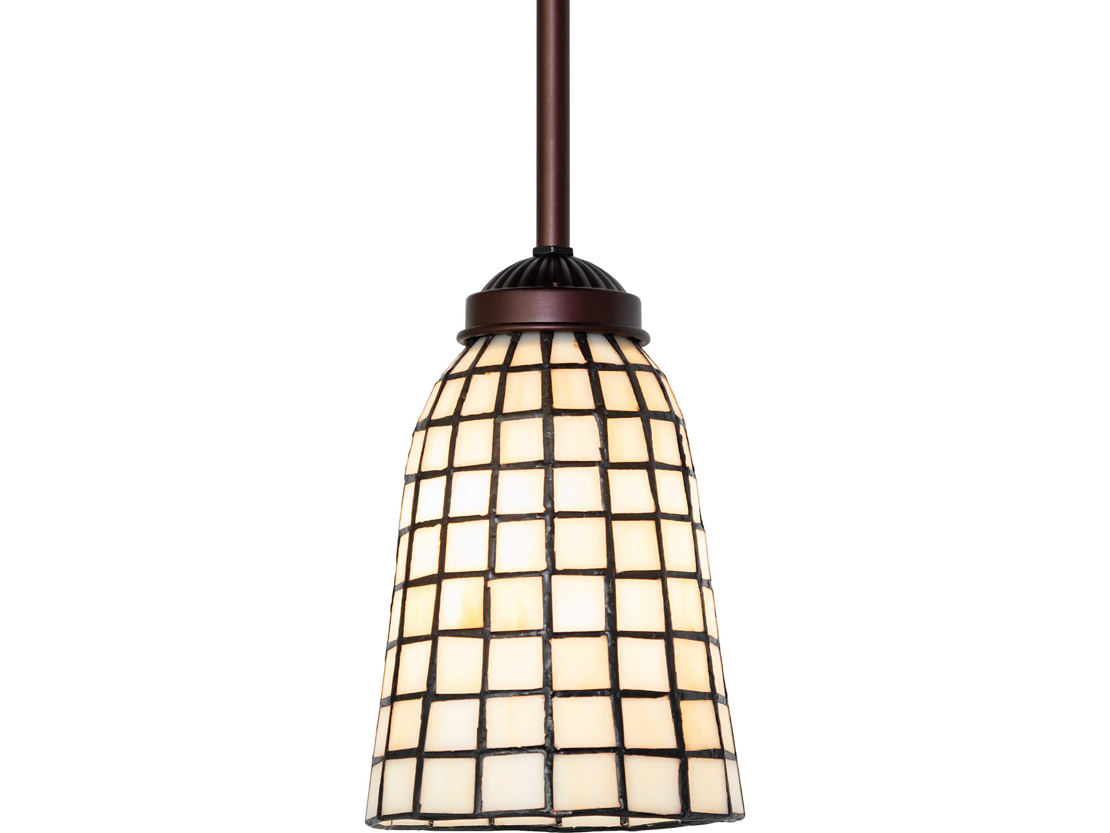 Terra Bone 1-Light Bronze Mini Pendant