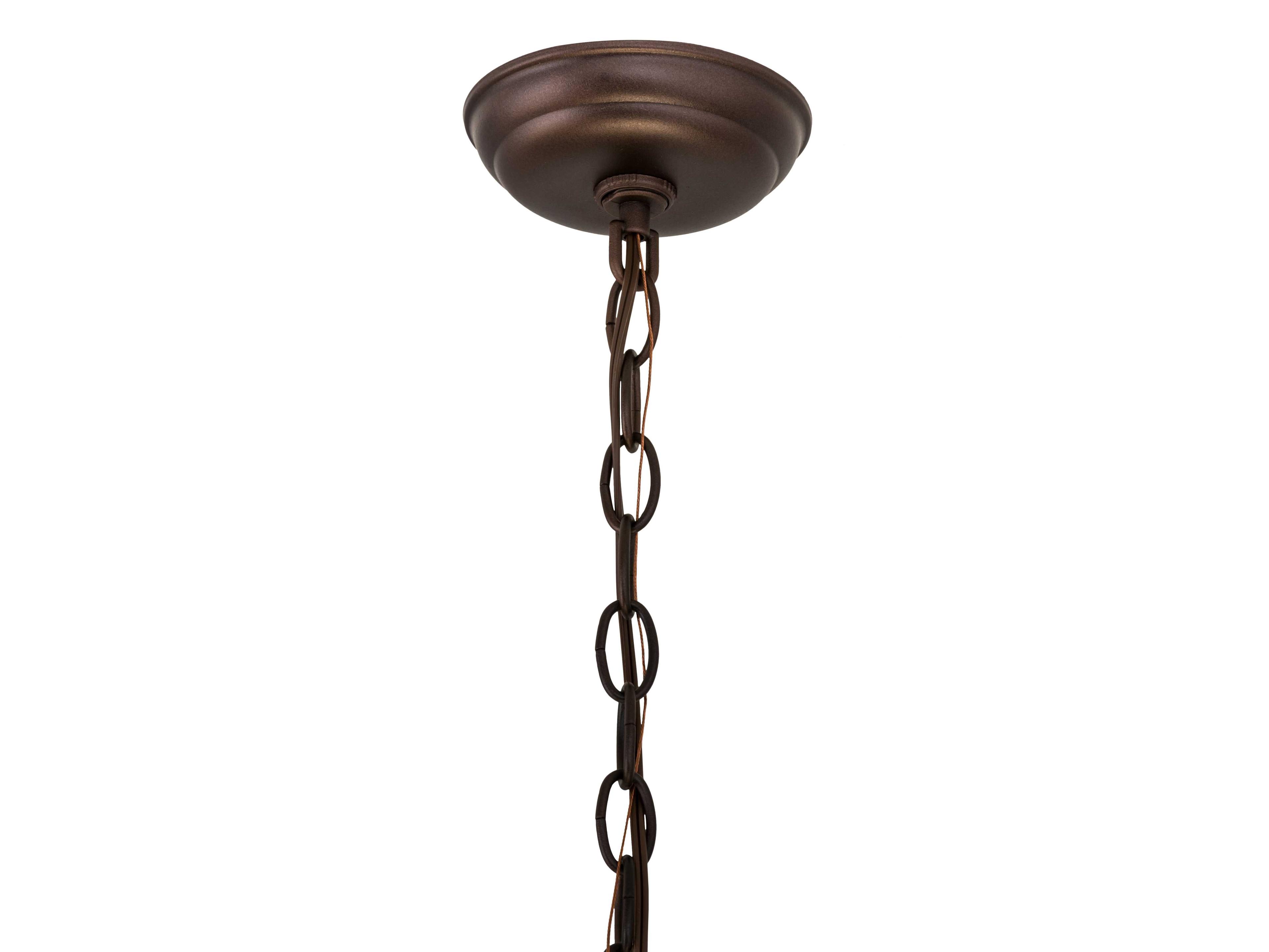 Meyda Lighting Mahogany Bronze 3 - Light 18" Pendant Hardware
