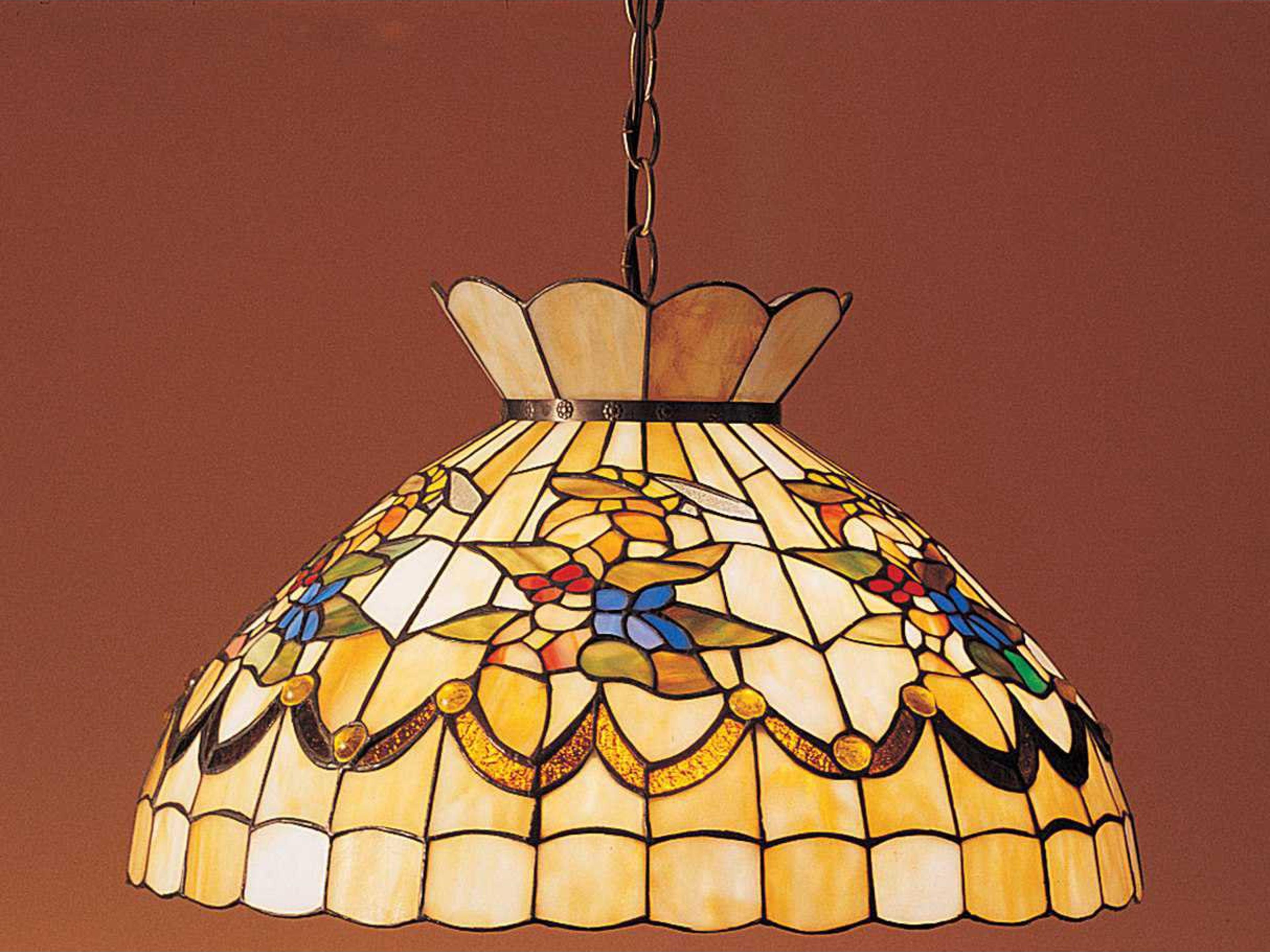 Bumble Bee 3-Light Bronze Traditional Pendant