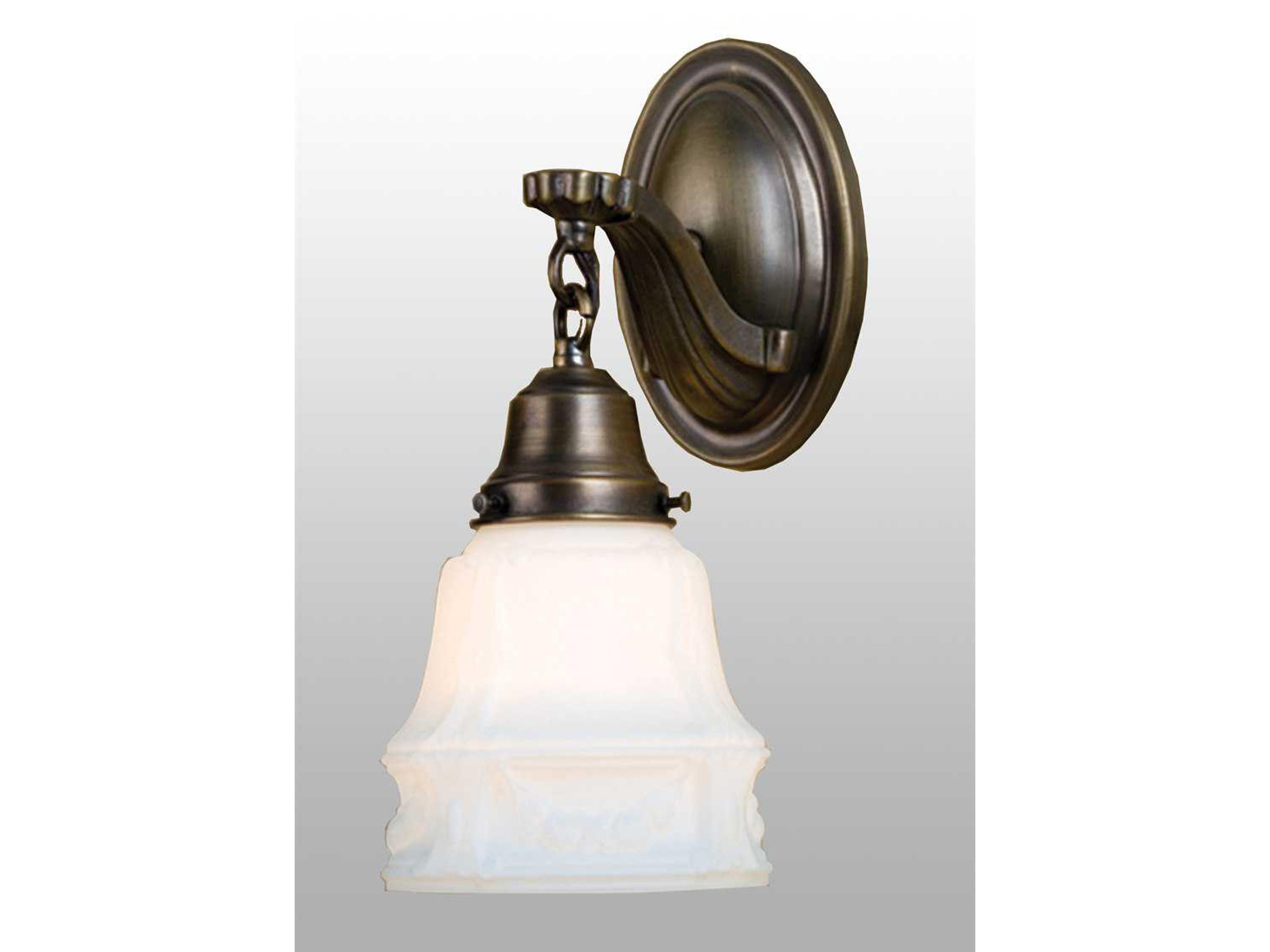 Hartford 1-Light Brass Traditional Wall Sconce