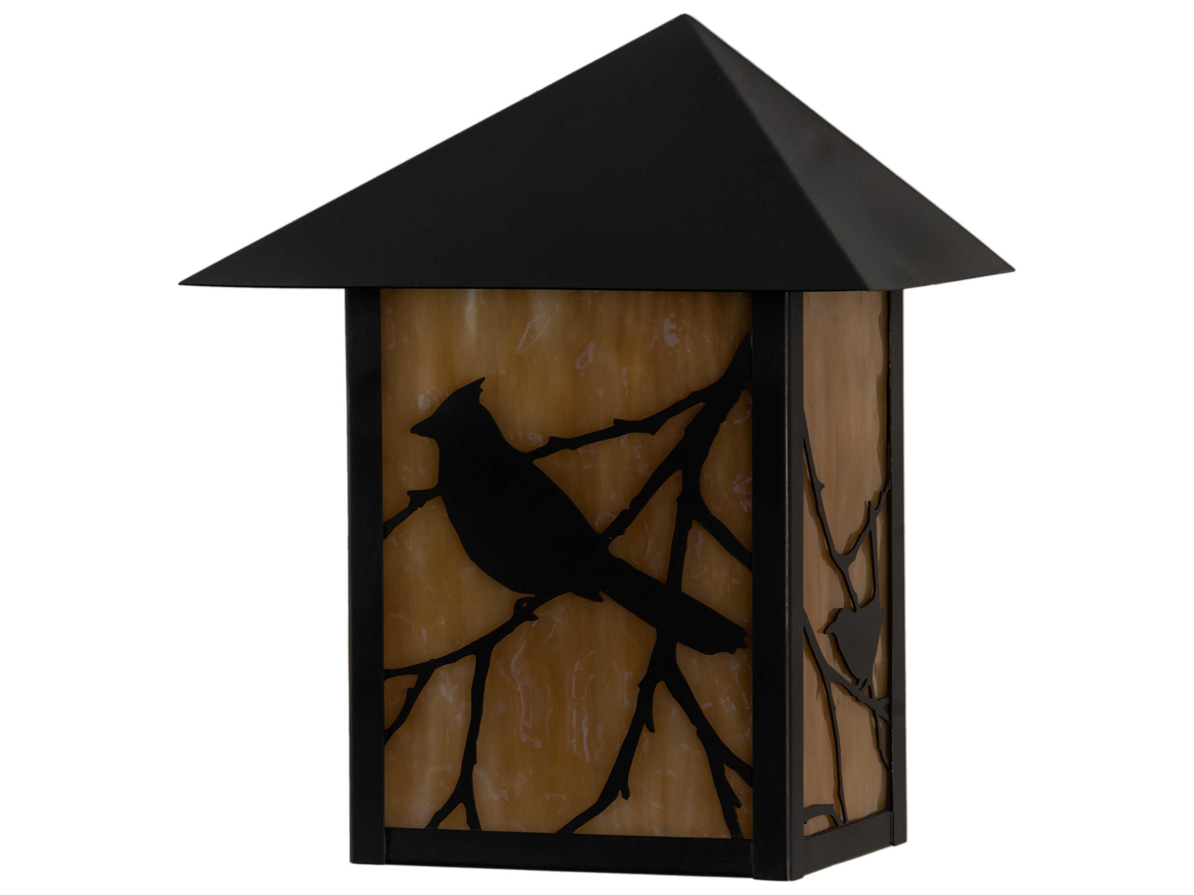 Meyda Seneca Song Bird 1 - Light Glass Outdoor Wall Light