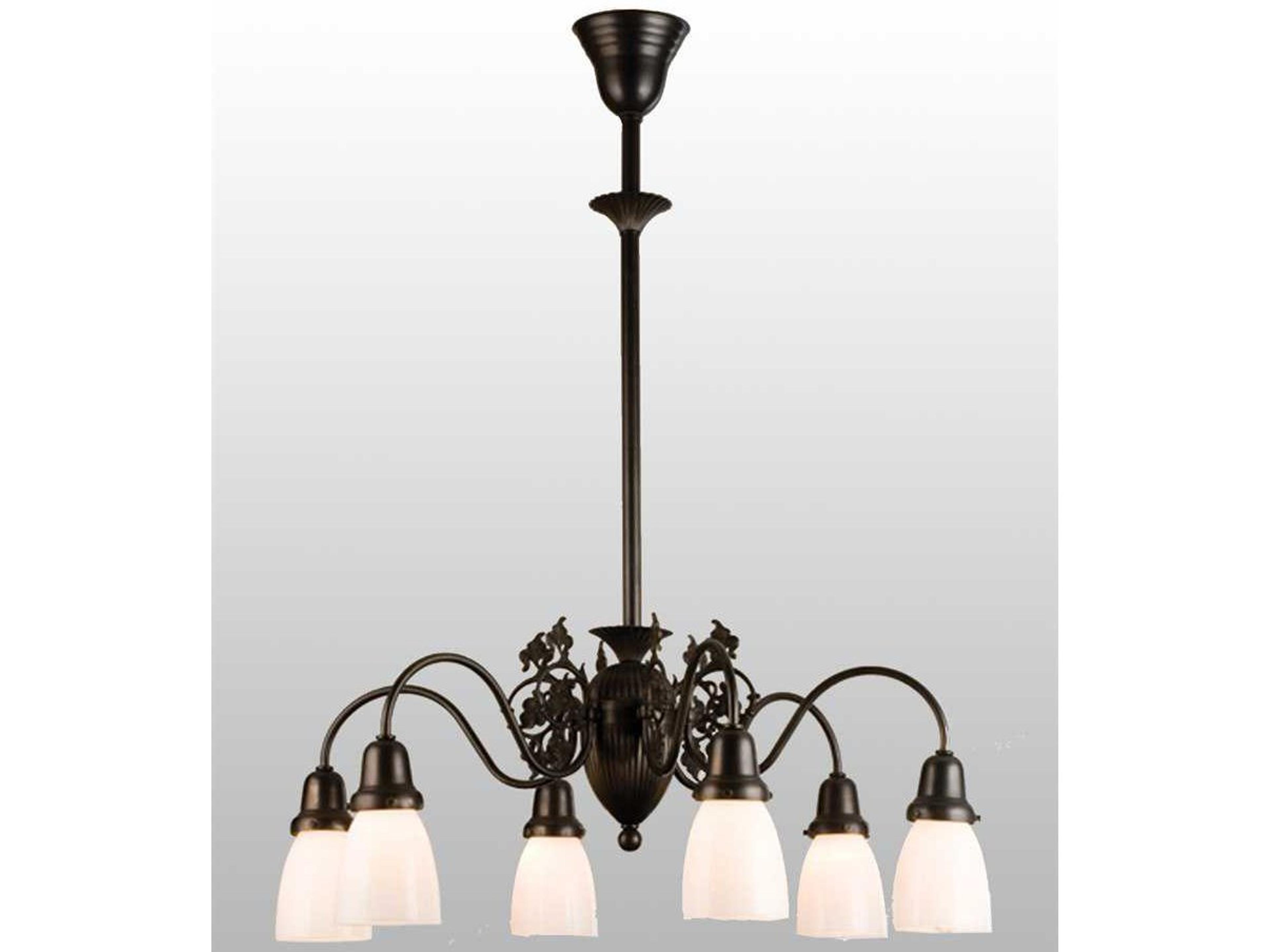 Binghamton 6-Light Brown Traditional Chandelier