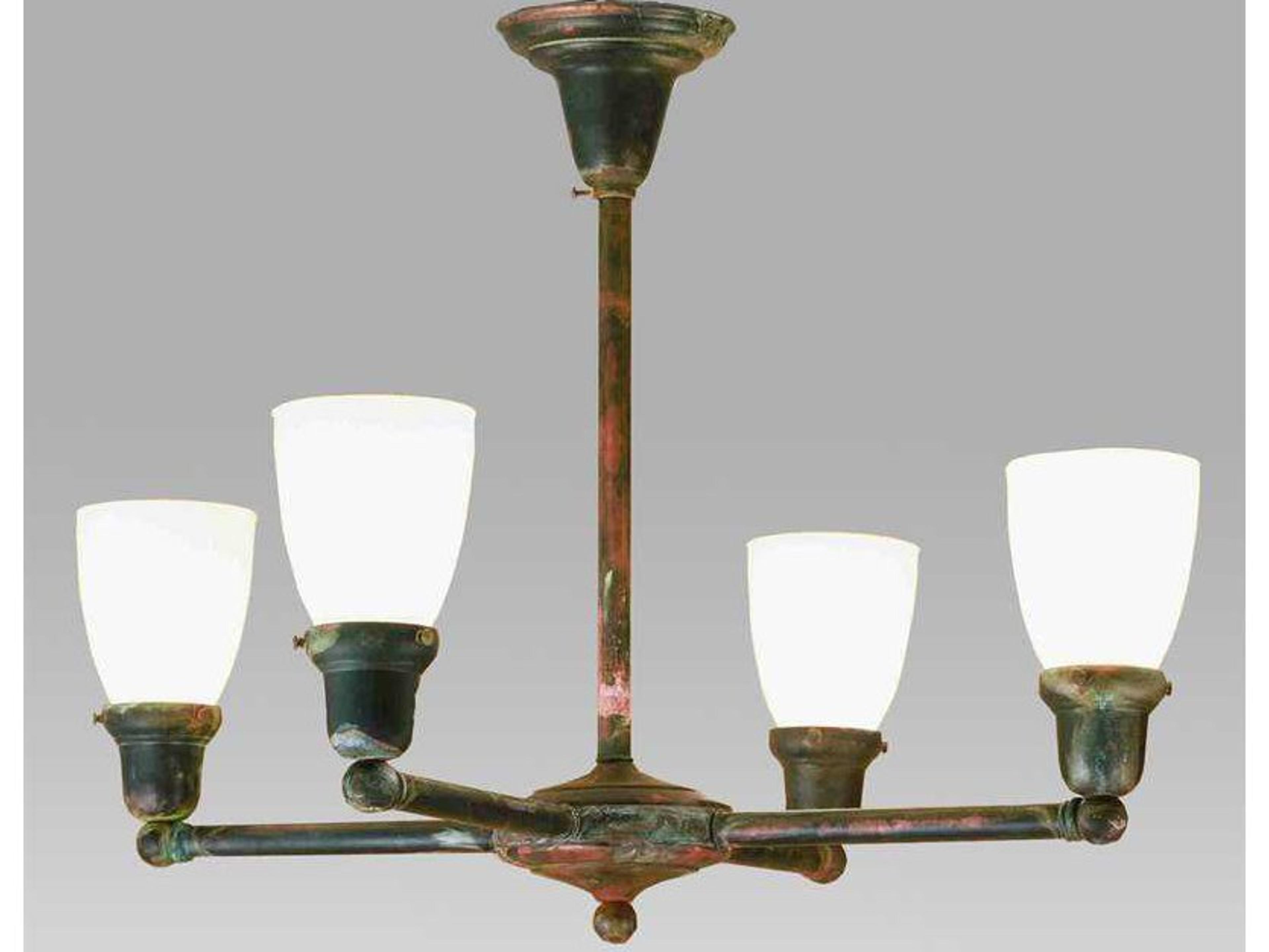 Revival Oyster Bay 4-Light Brown Traditional Chandelier