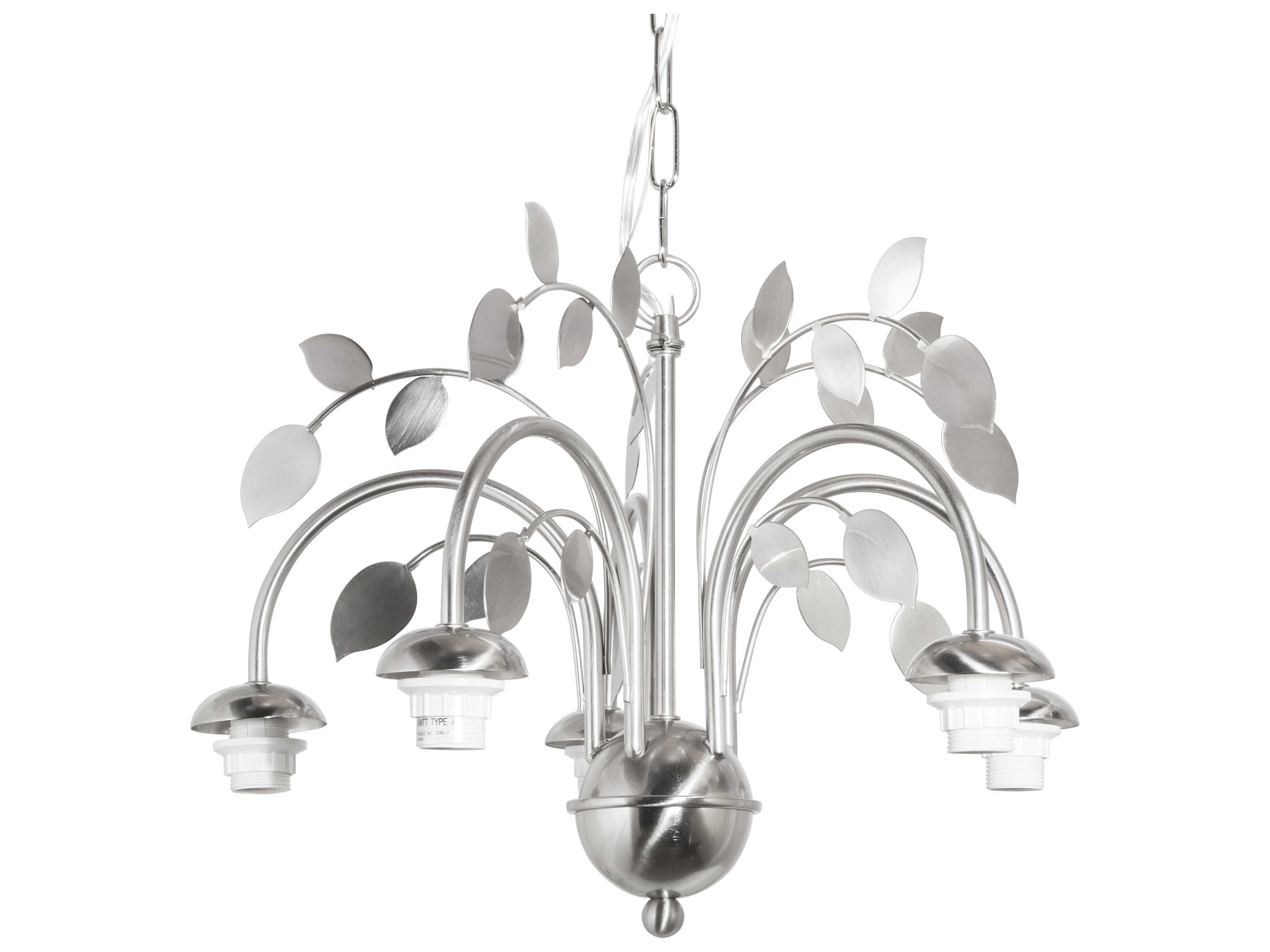 Meyda 5-Light Chrome Chandelier