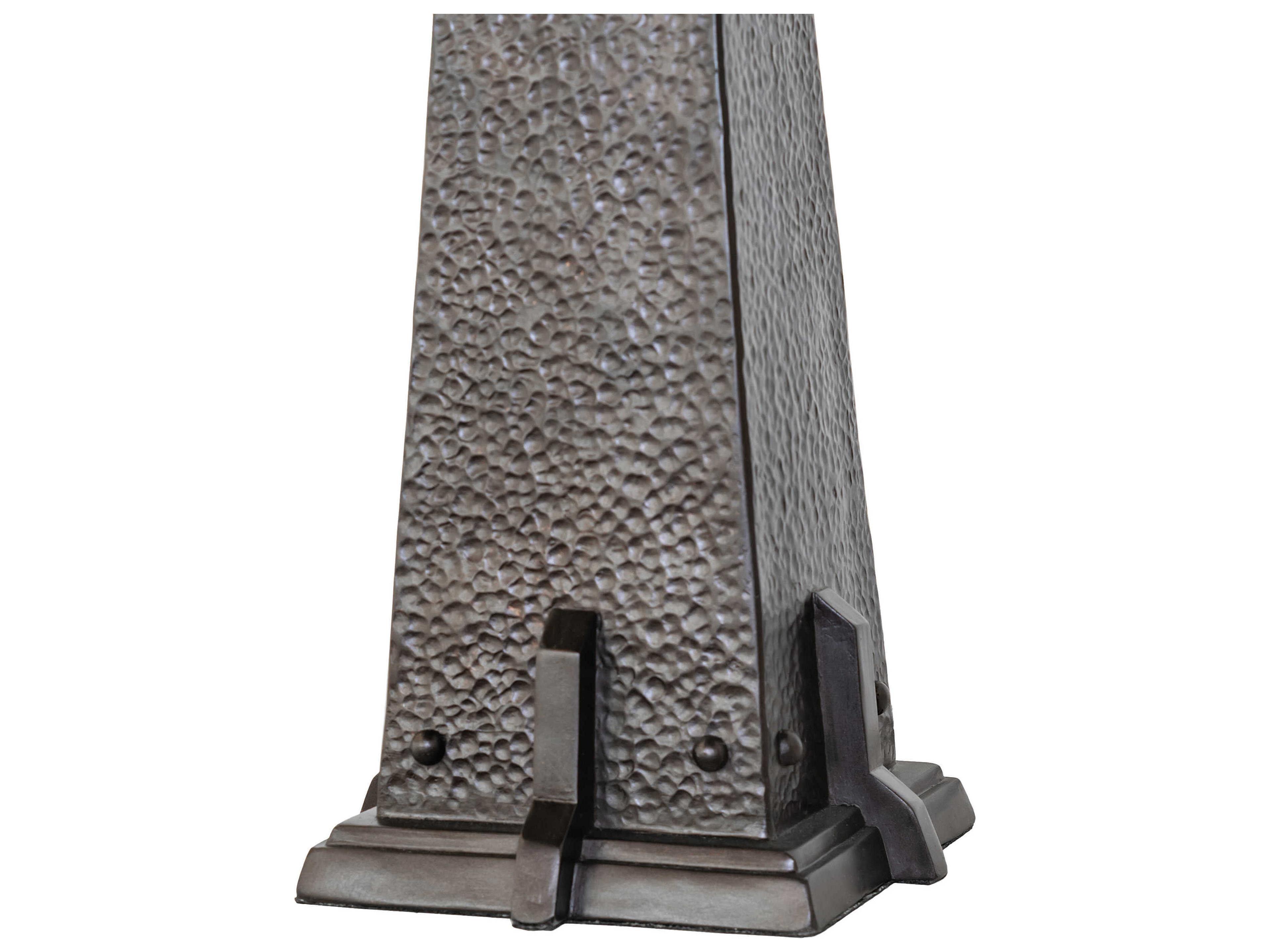 Meyda Mission Mahogany Bronze Table Lamp Base