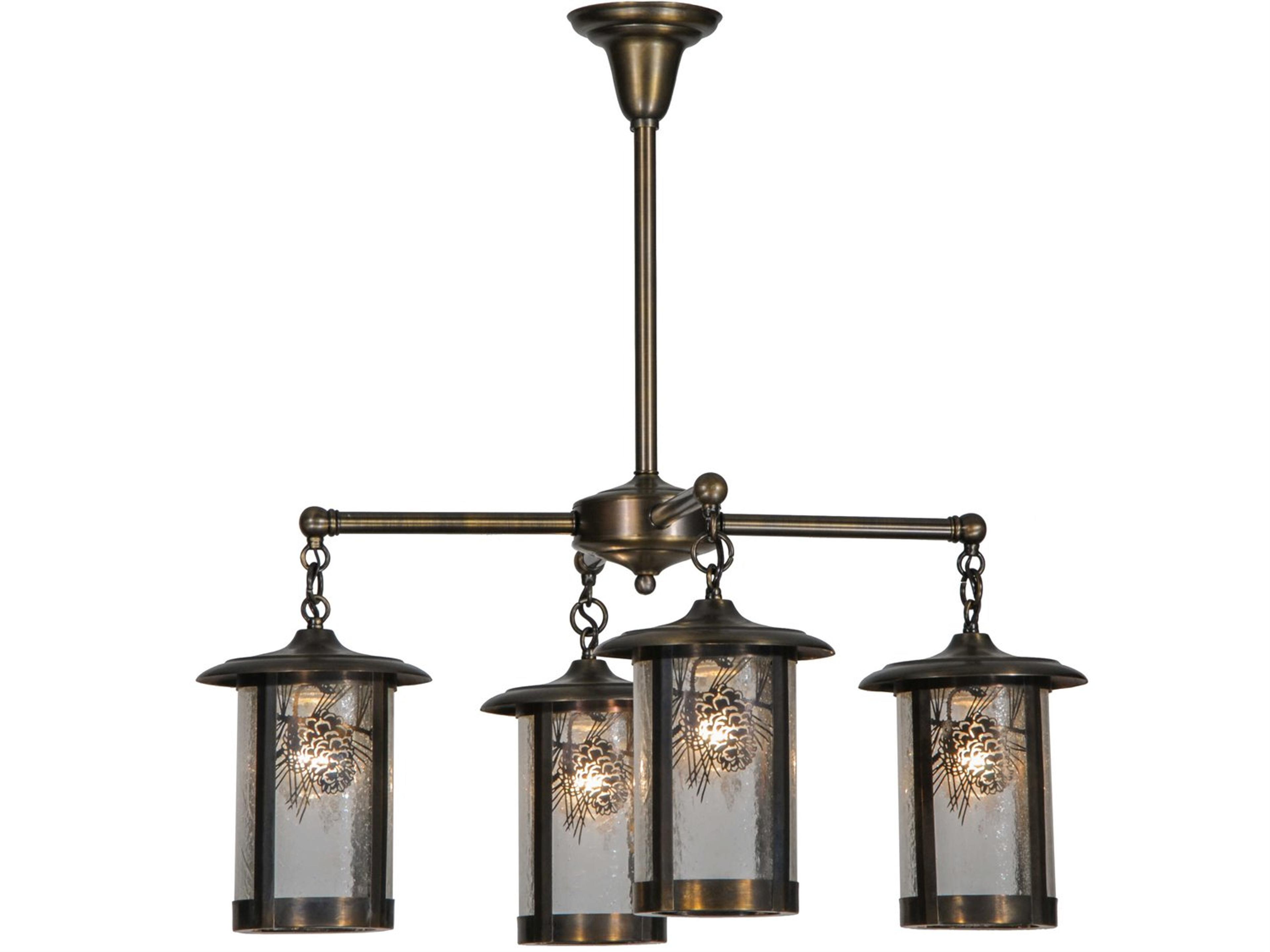 Fulton 4-Light Brass Traditional Chandelier