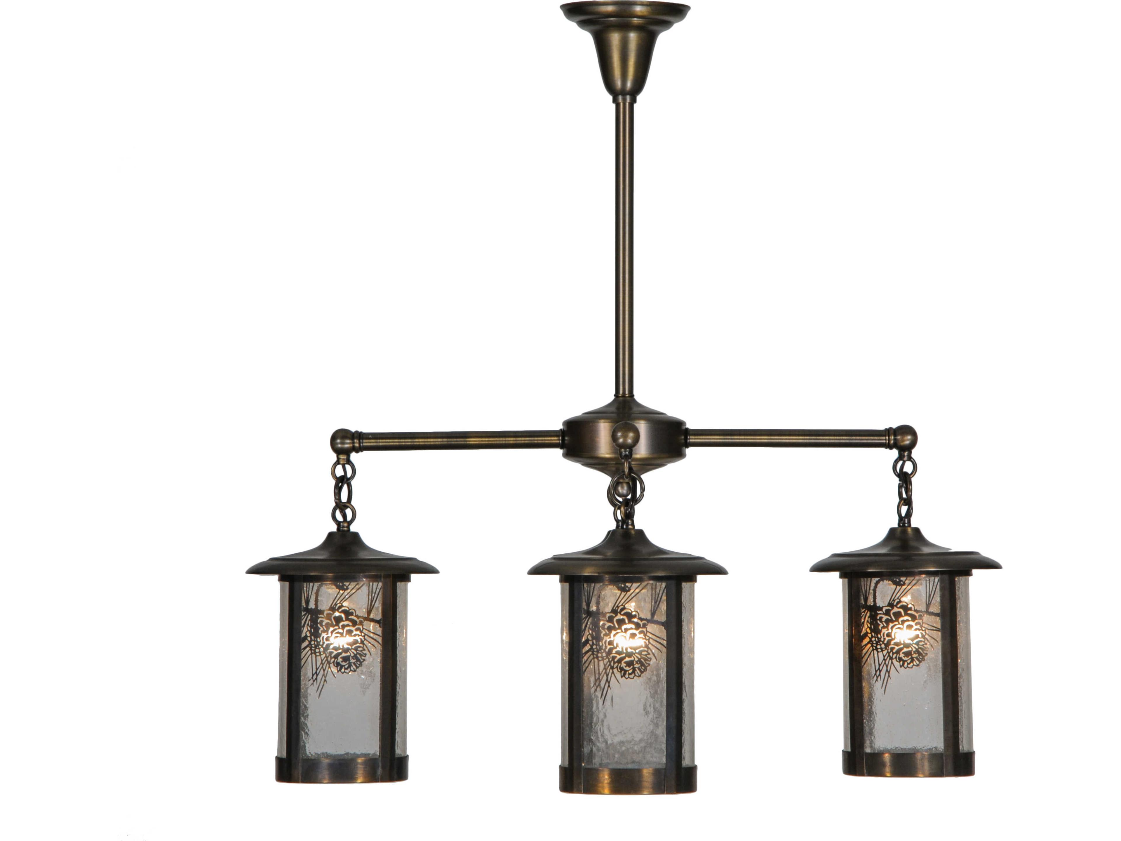 Meyda Fulton 4-Light Brass Traditional Chandelier