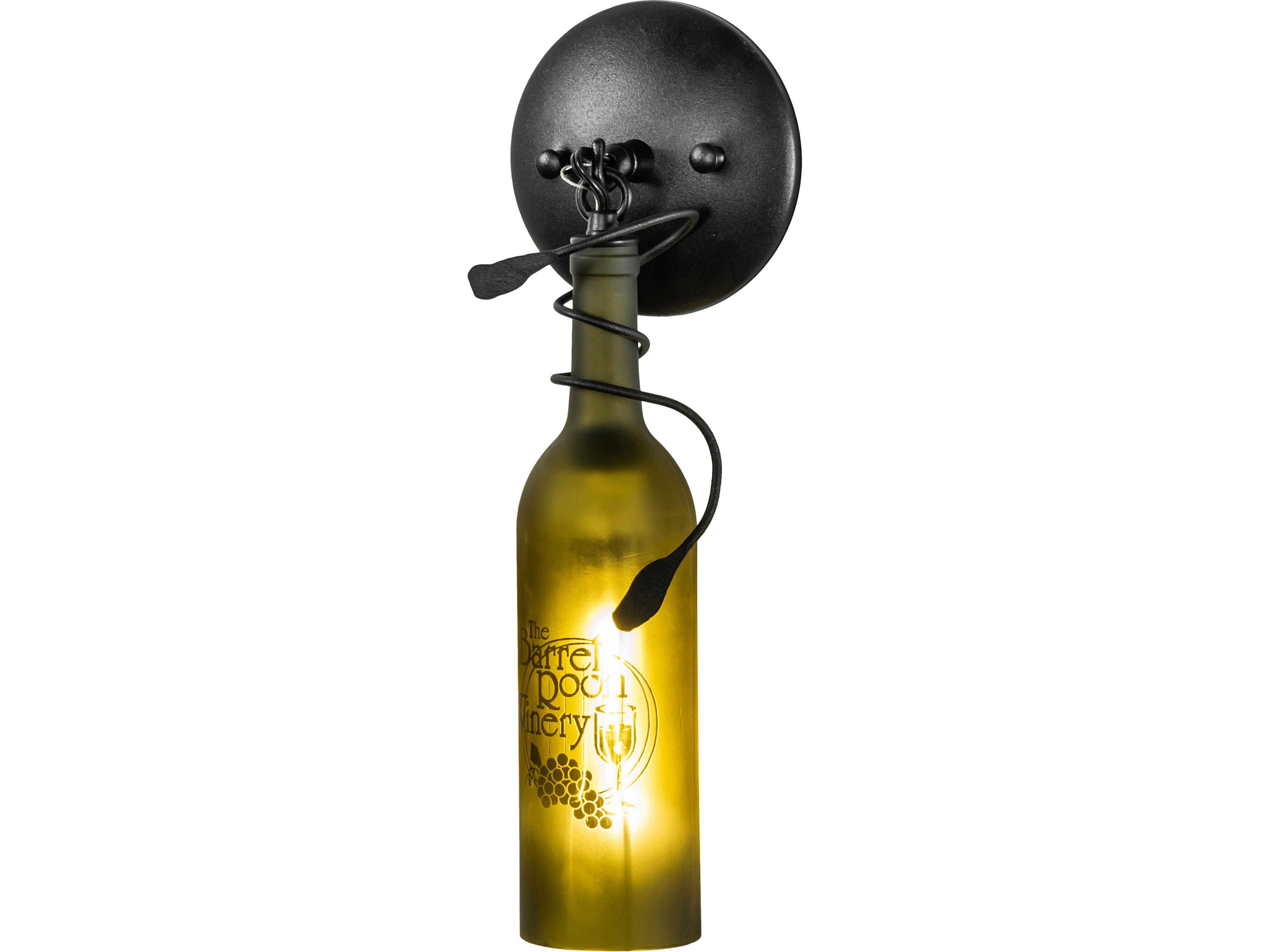 Tuscan Vineyard 1-Light Green Wall Sconce