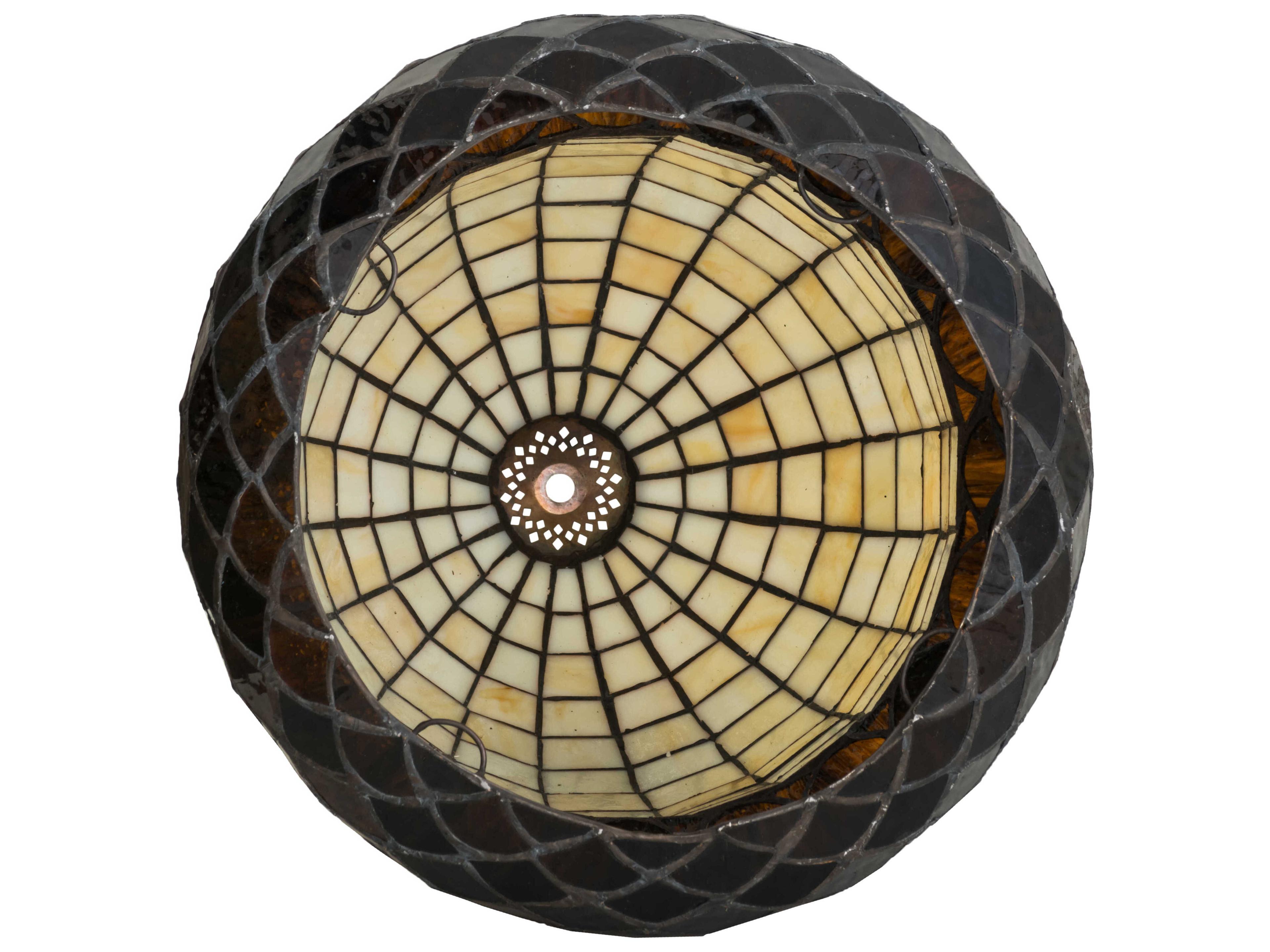 Meyda Acorn Autumn Beige Bark Brown Shade