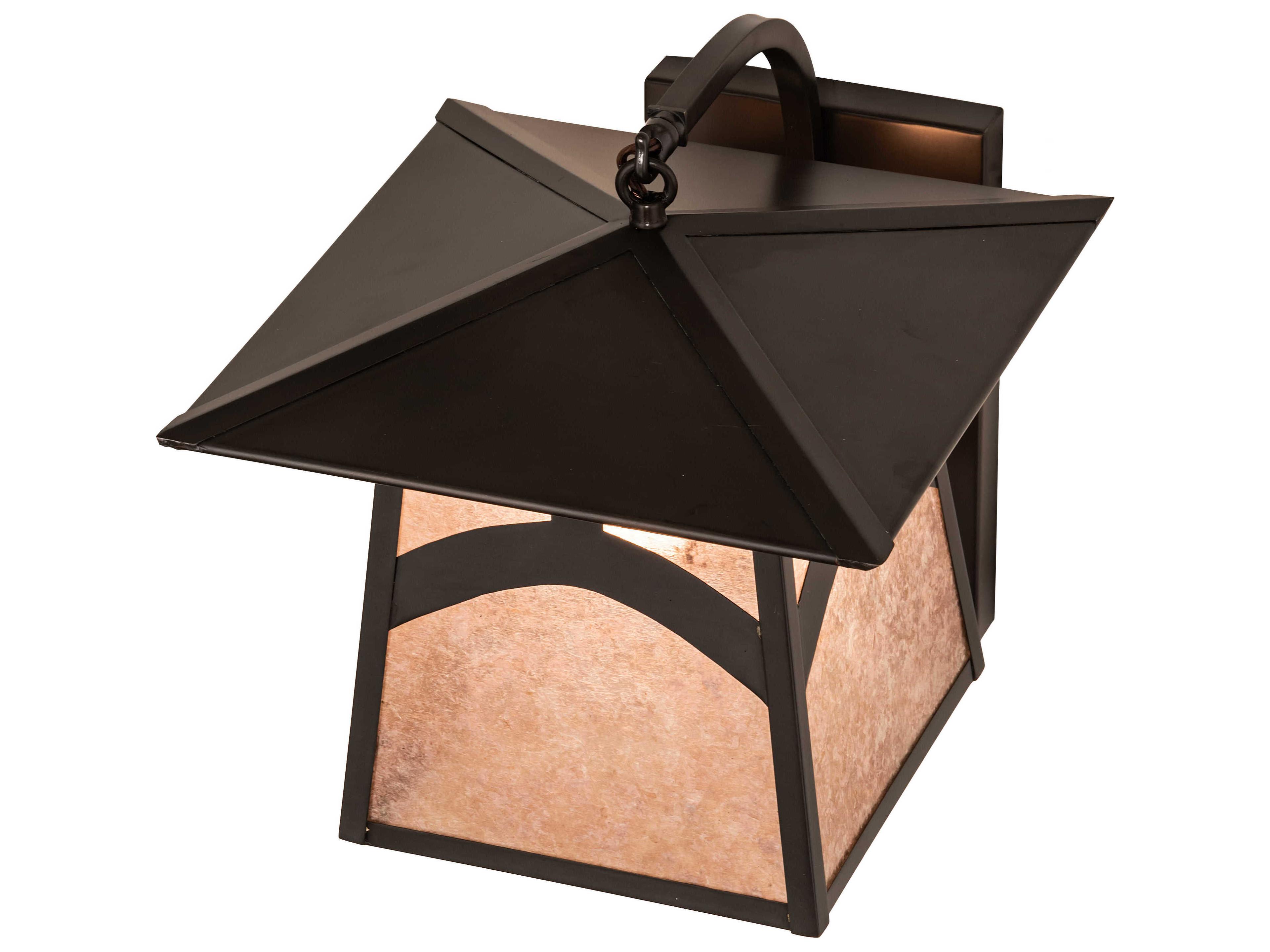 Meyda Stillwater Hill Top 1 - Light Outdoor Wall Light