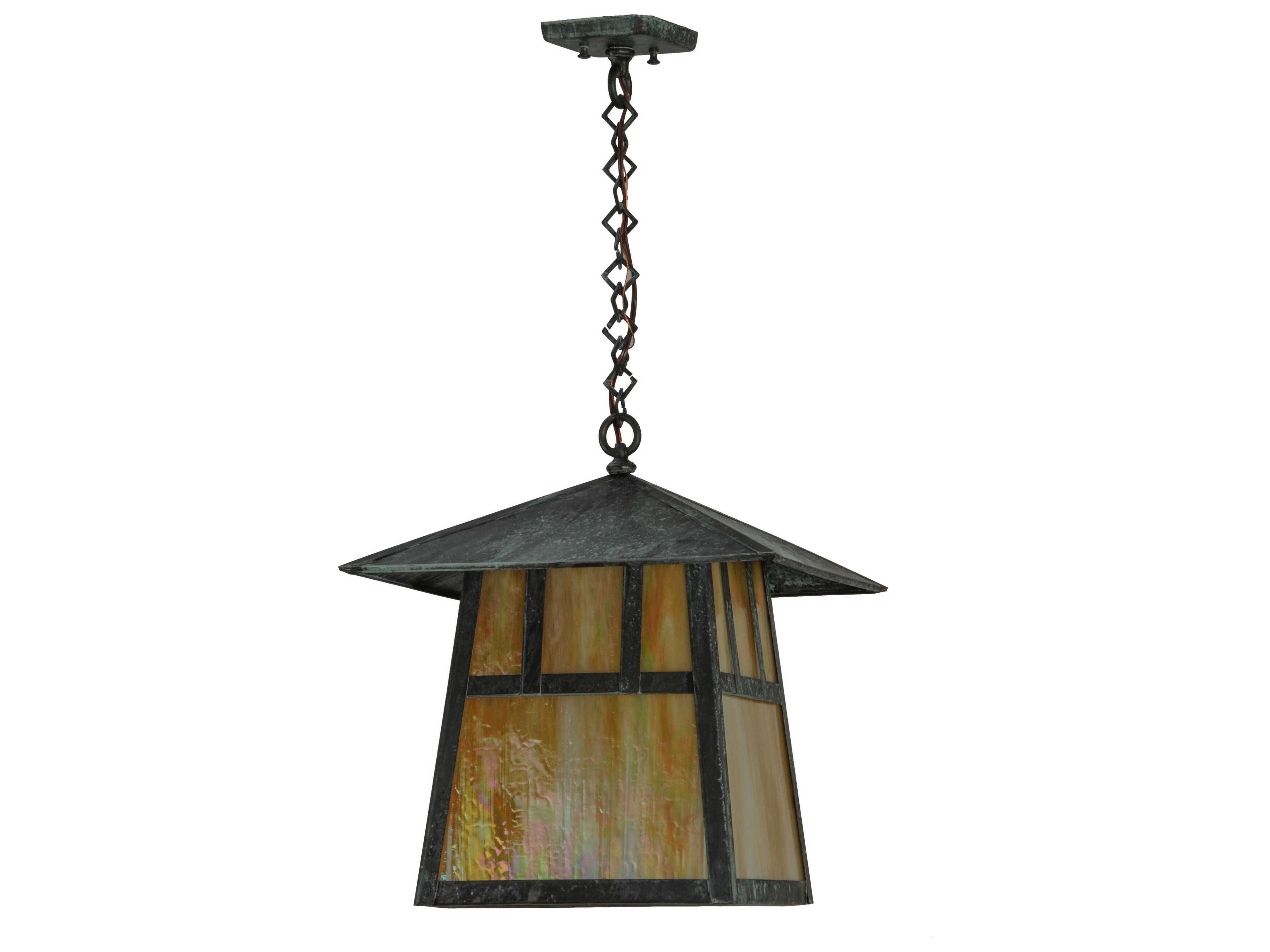 Meyda Stillwater Double Bar Mission 1 - Light Outdoor Hanging Light