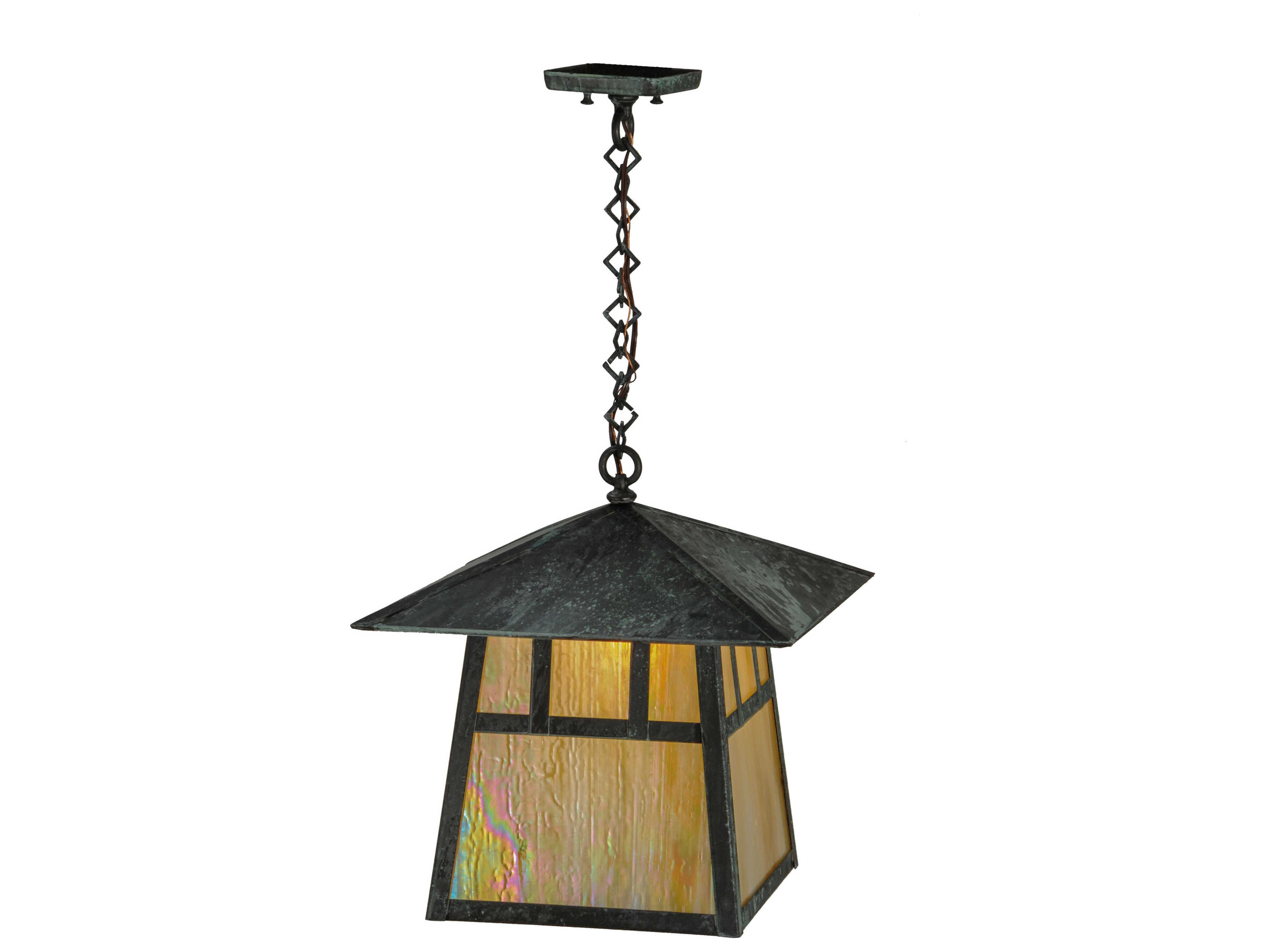 Meyda Stillwater Double Bar Mission 1 - Light Outdoor Hanging Light