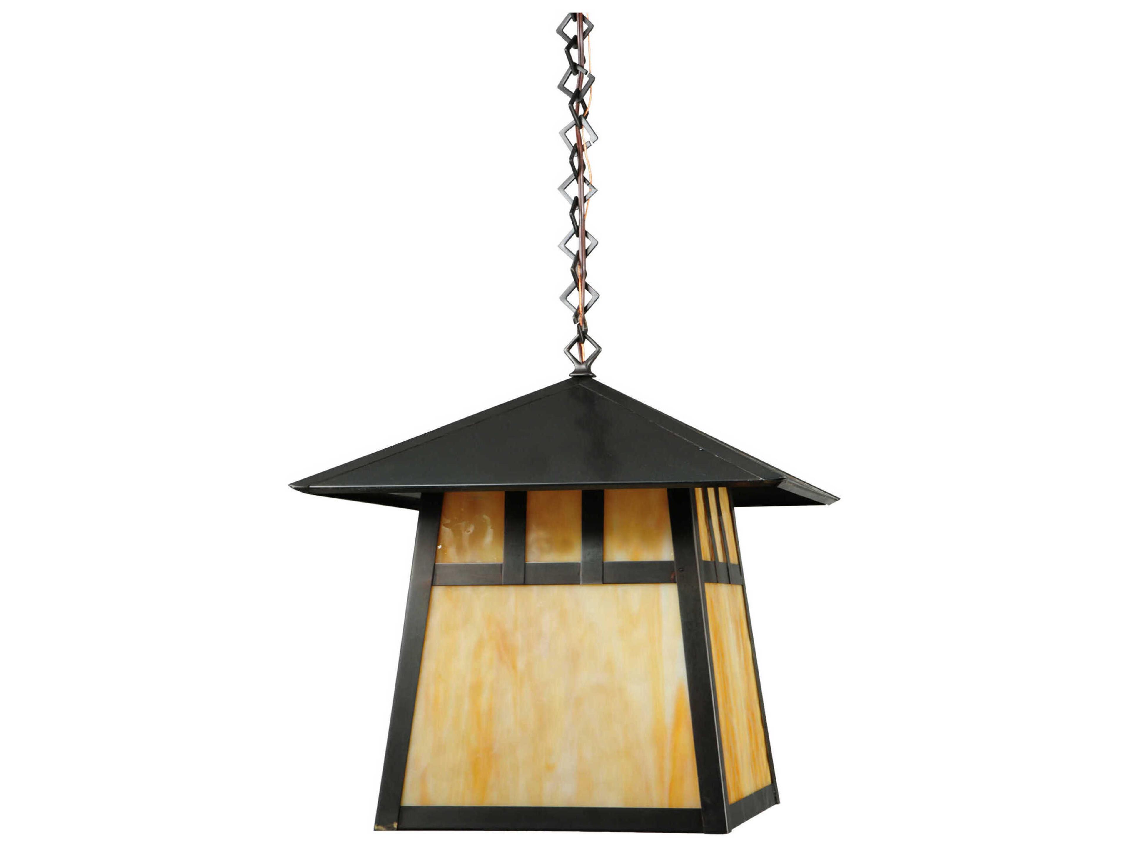 Meyda Stillwater Double Bar Mission 1 - Light Outdoor Hanging Light
