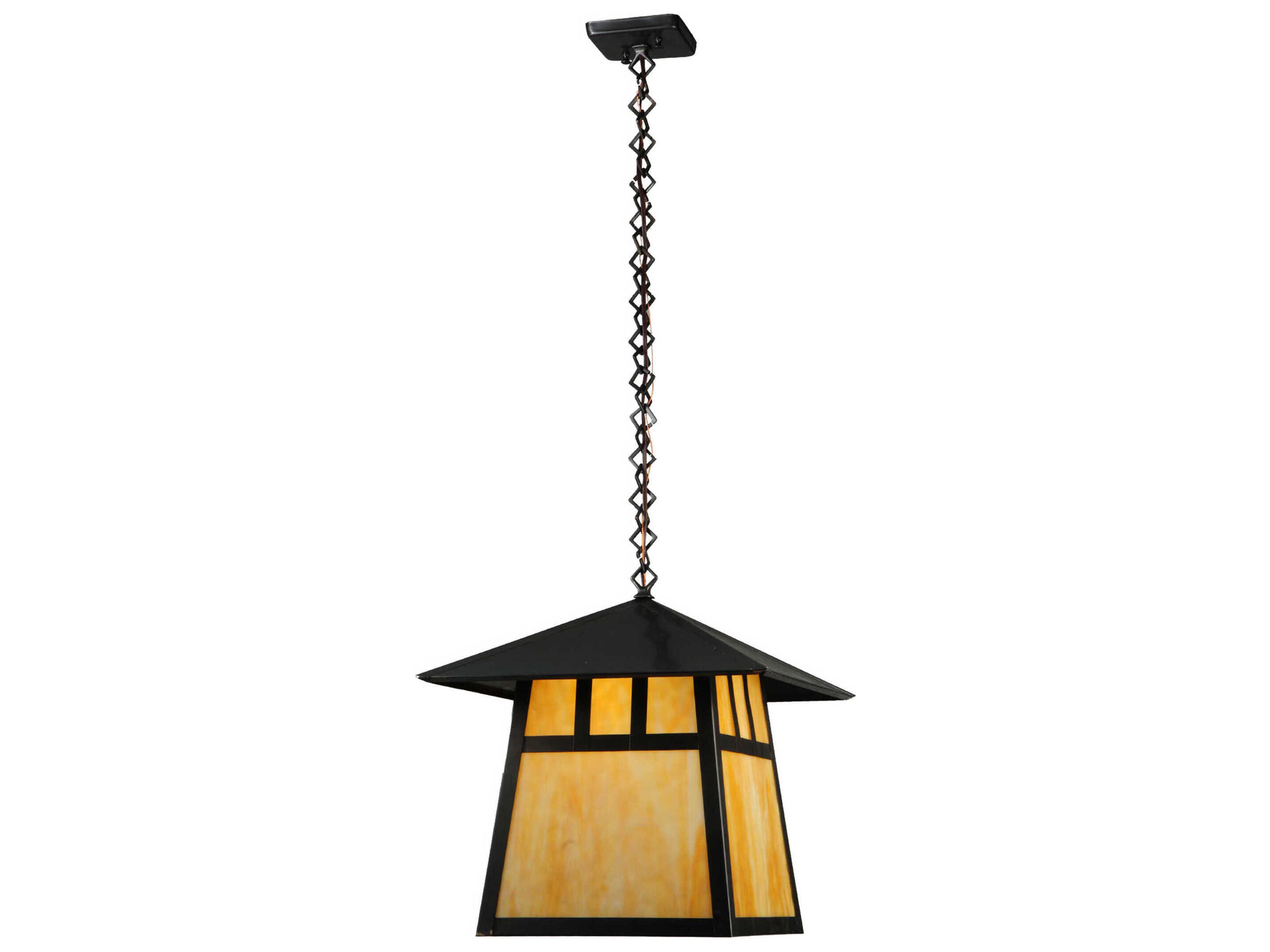 Meyda Stillwater Double Bar Mission 1 - Light Outdoor Hanging Light
