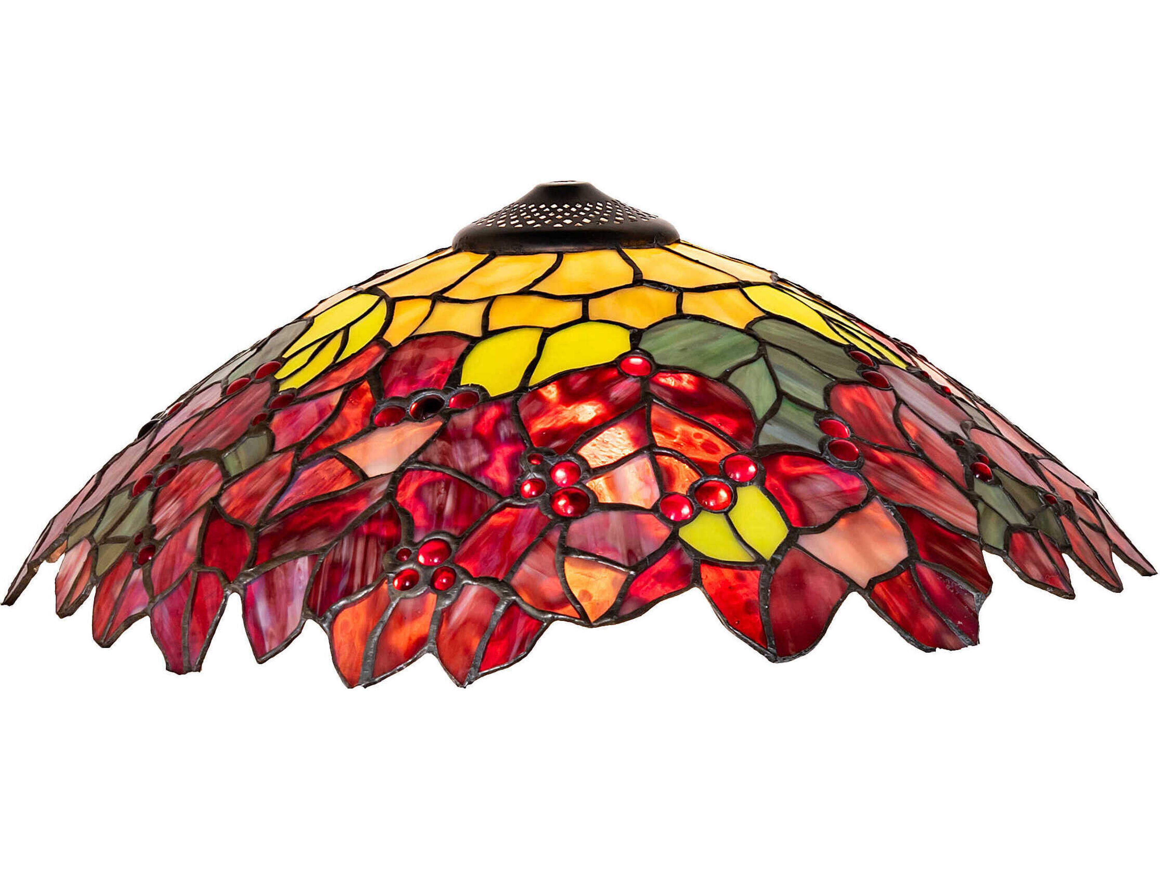 Poinsettia Mahogany Bronze Shade