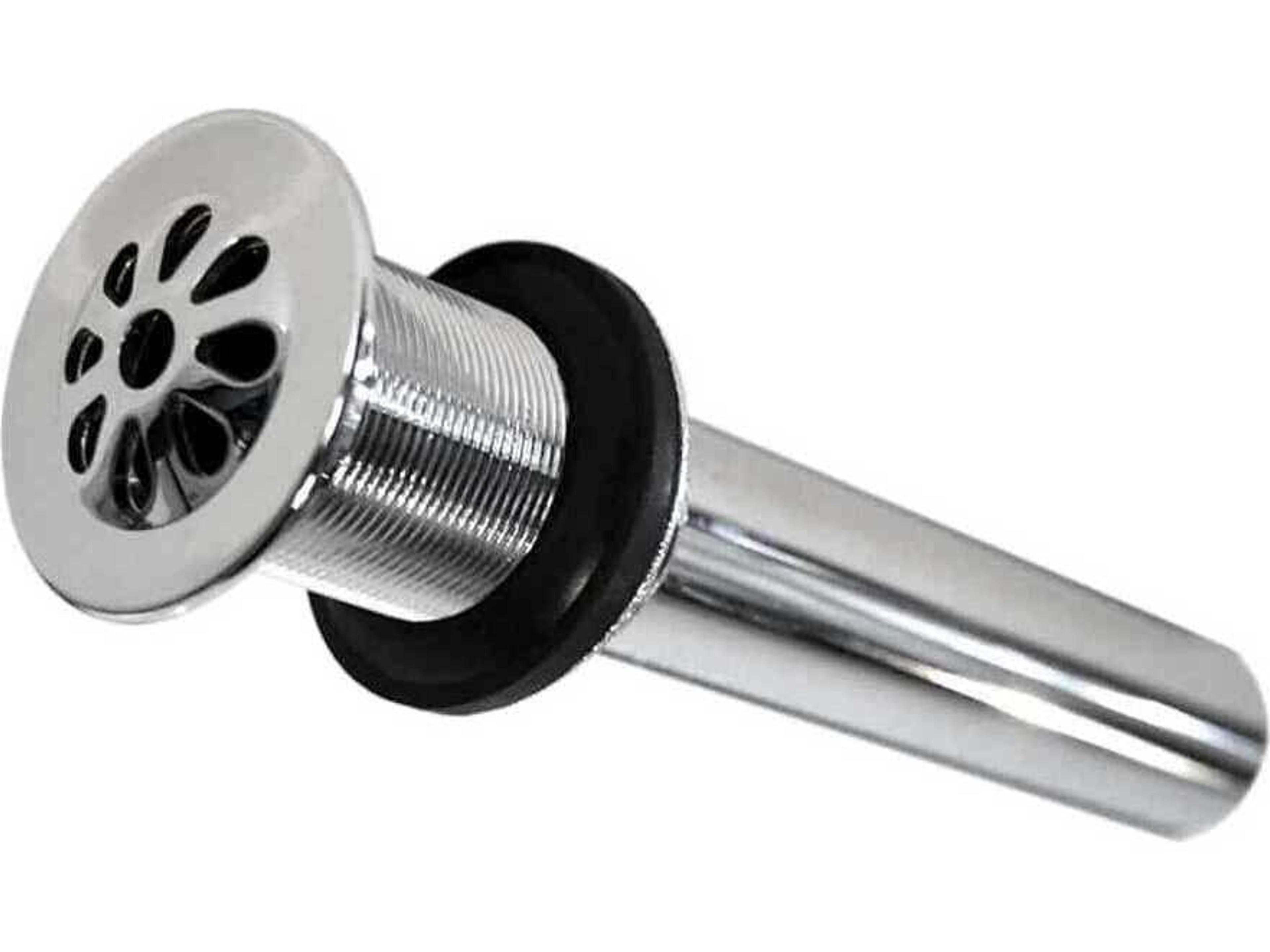 Chrome 1.5" Teardrop Drain