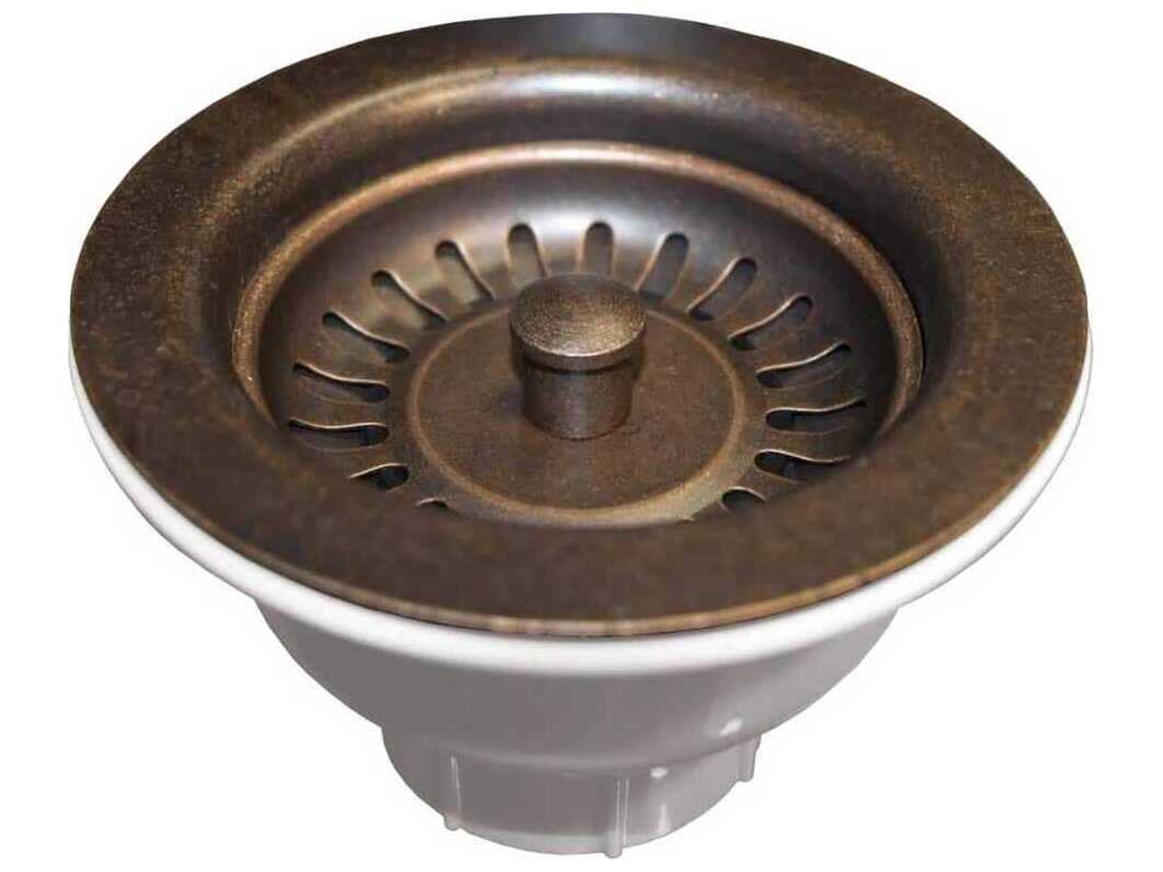Weathered Copper 3.5" Basket Strainer